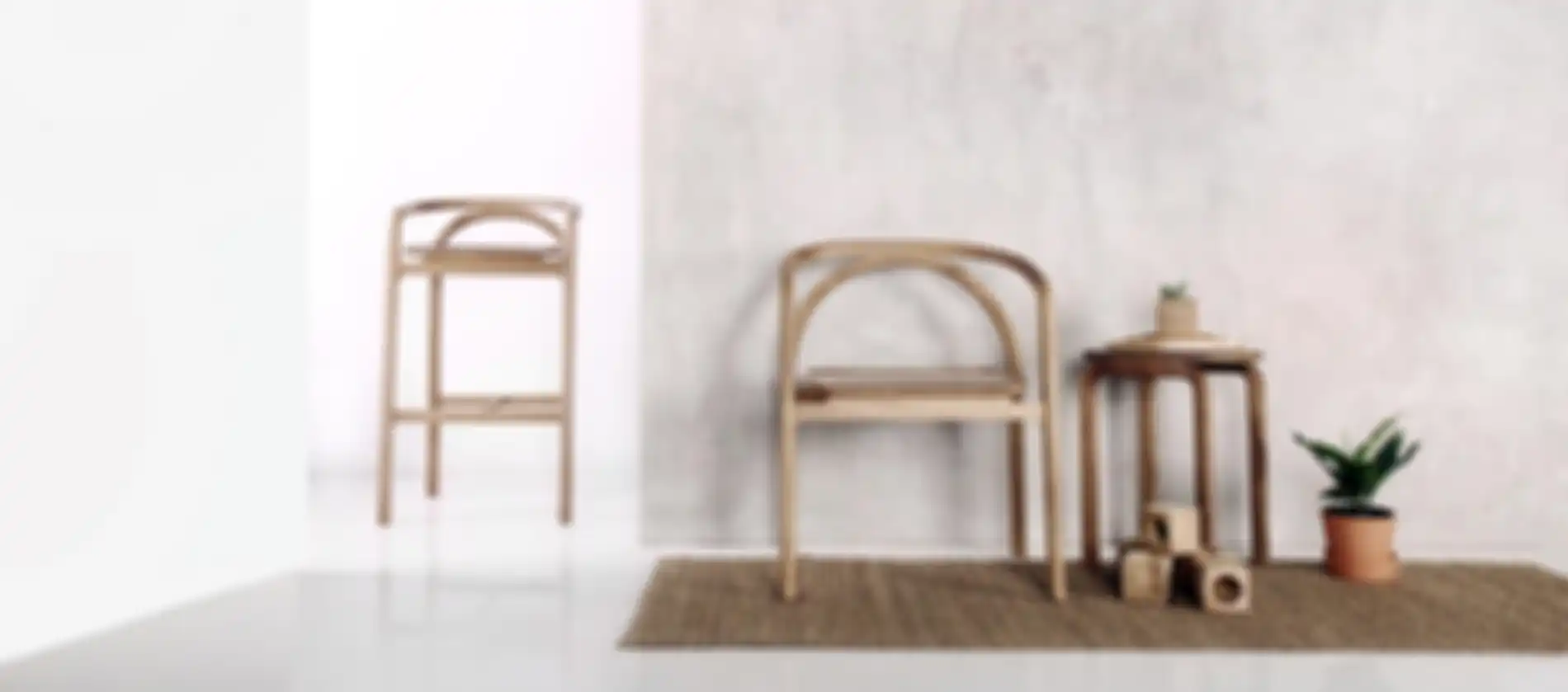 Pesona kayu jati pada furnitur. 