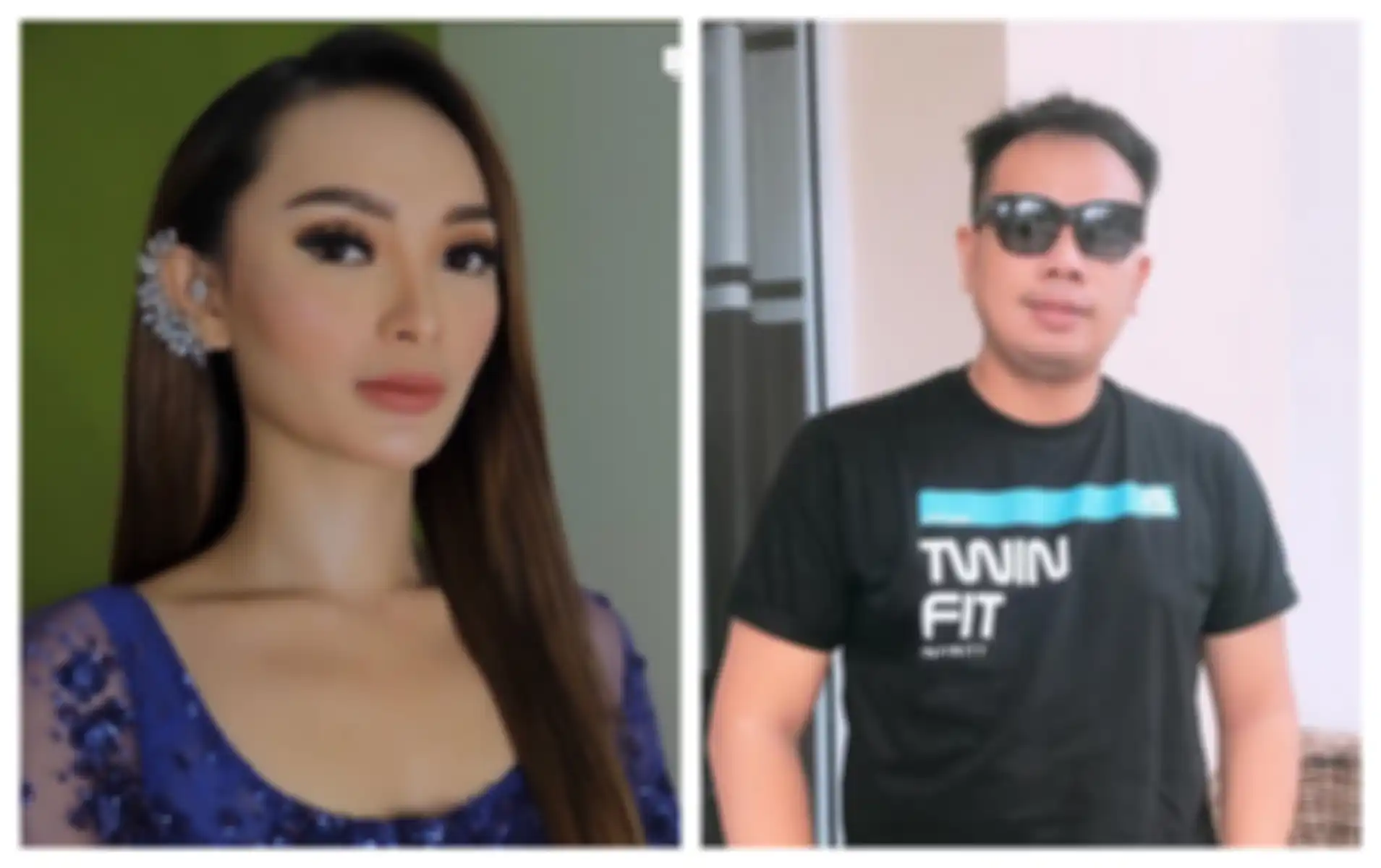 Zaskia Gotik dan Vicky Prasetyo