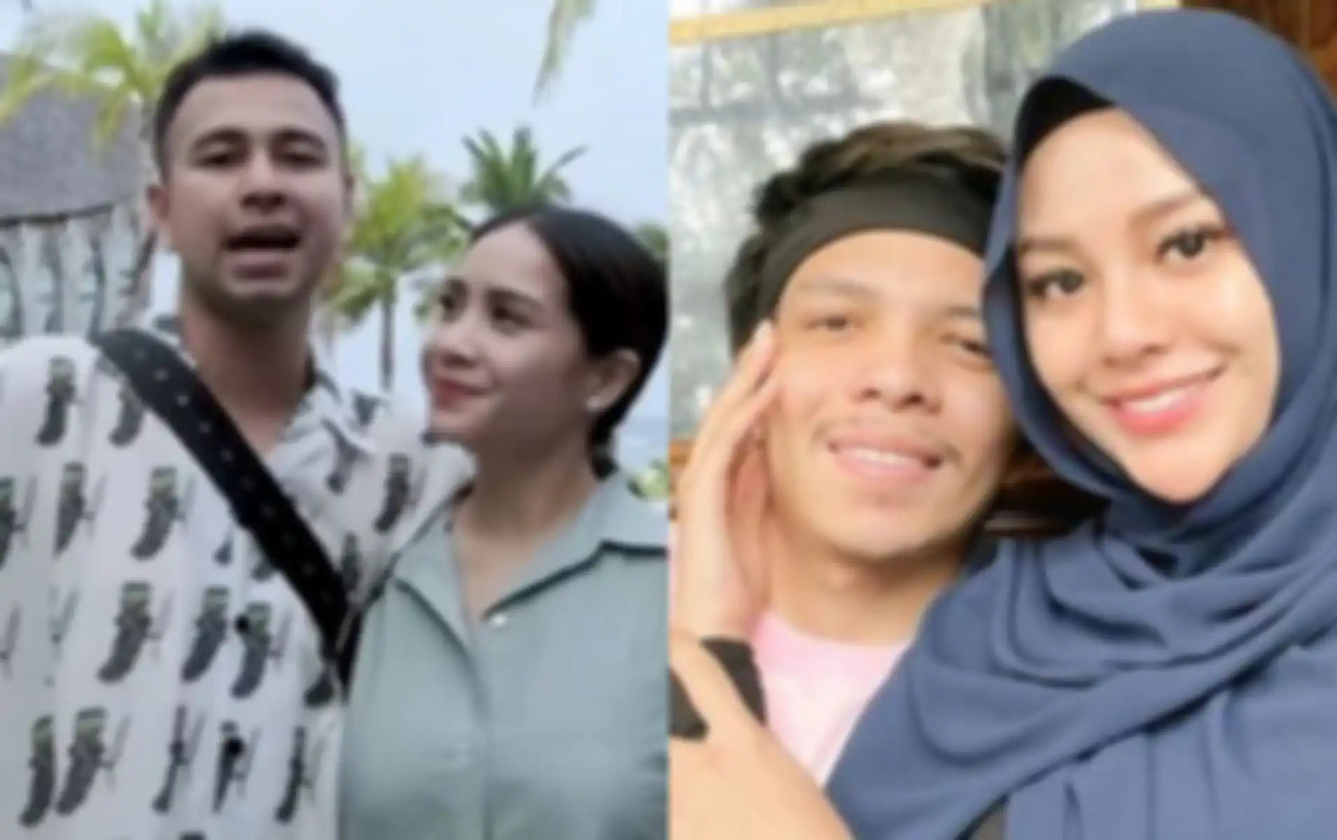 Nagita Slavina dan Raffi Ahmad - Atta Halilintar dan Aurel Hermansyah  