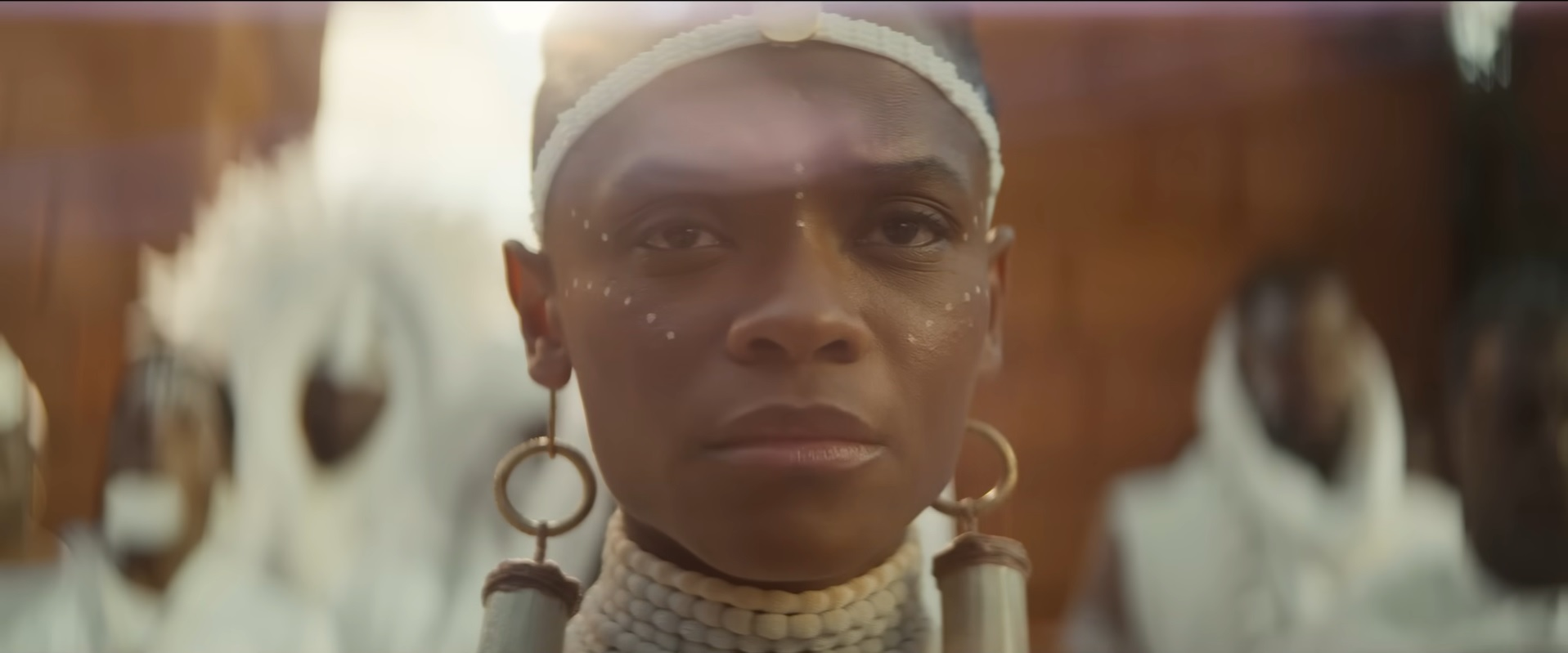 Letitia Wright sebagai Shuri di film Black Panther: Wakanda Forever.
