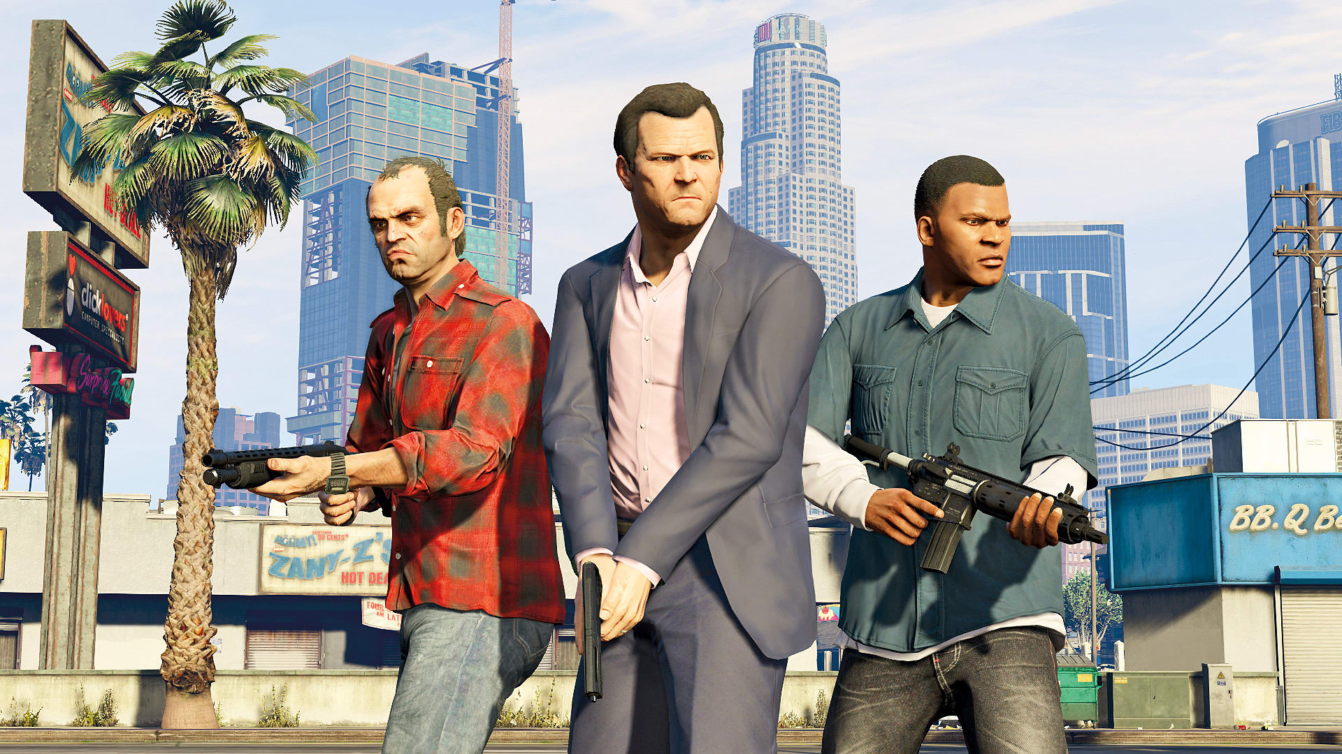 Salah satu game bertipe AAA, GTA V