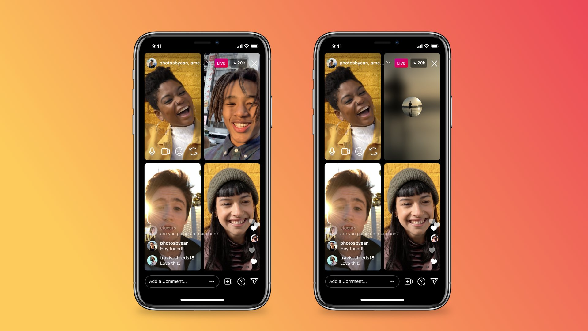 Opsi baru matikan video pada fitur Instagram live
