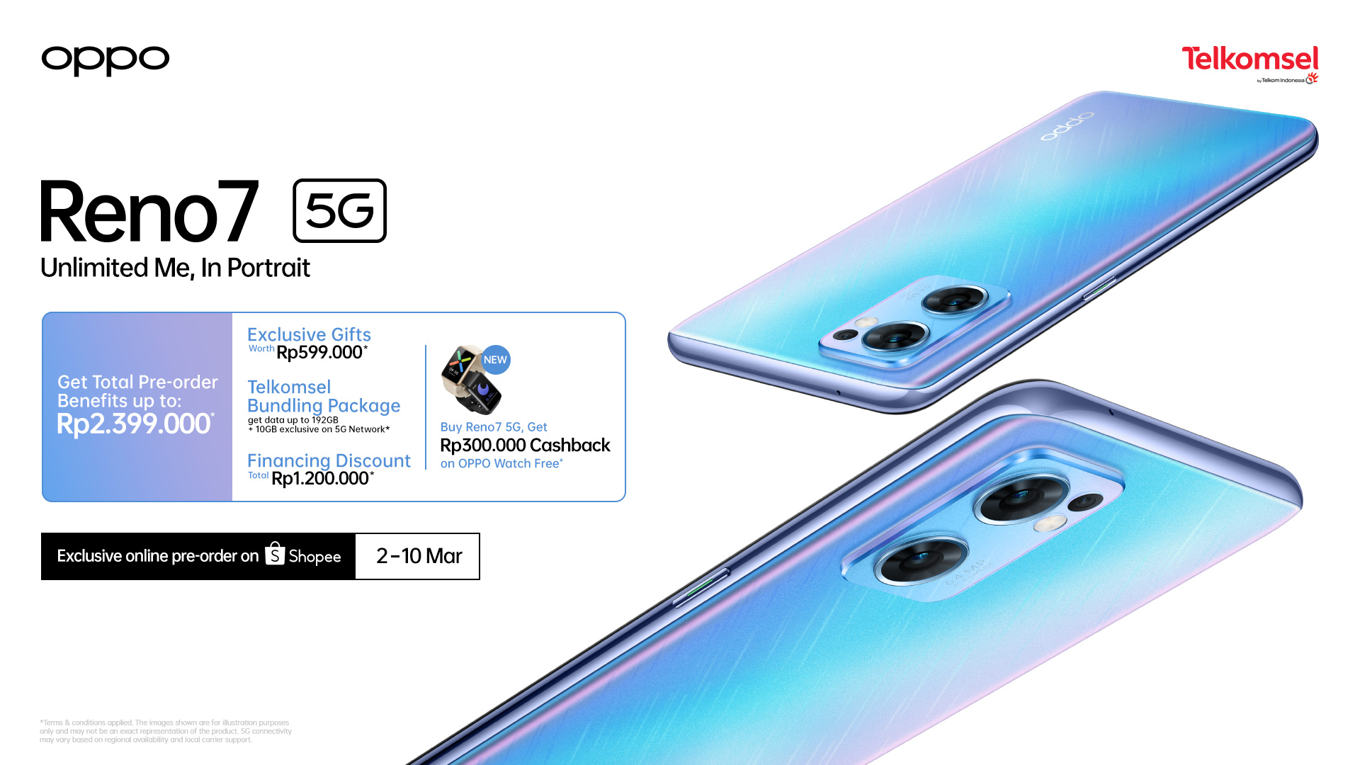 bonus pre-order OPPO Reno7 5G di Shopee
