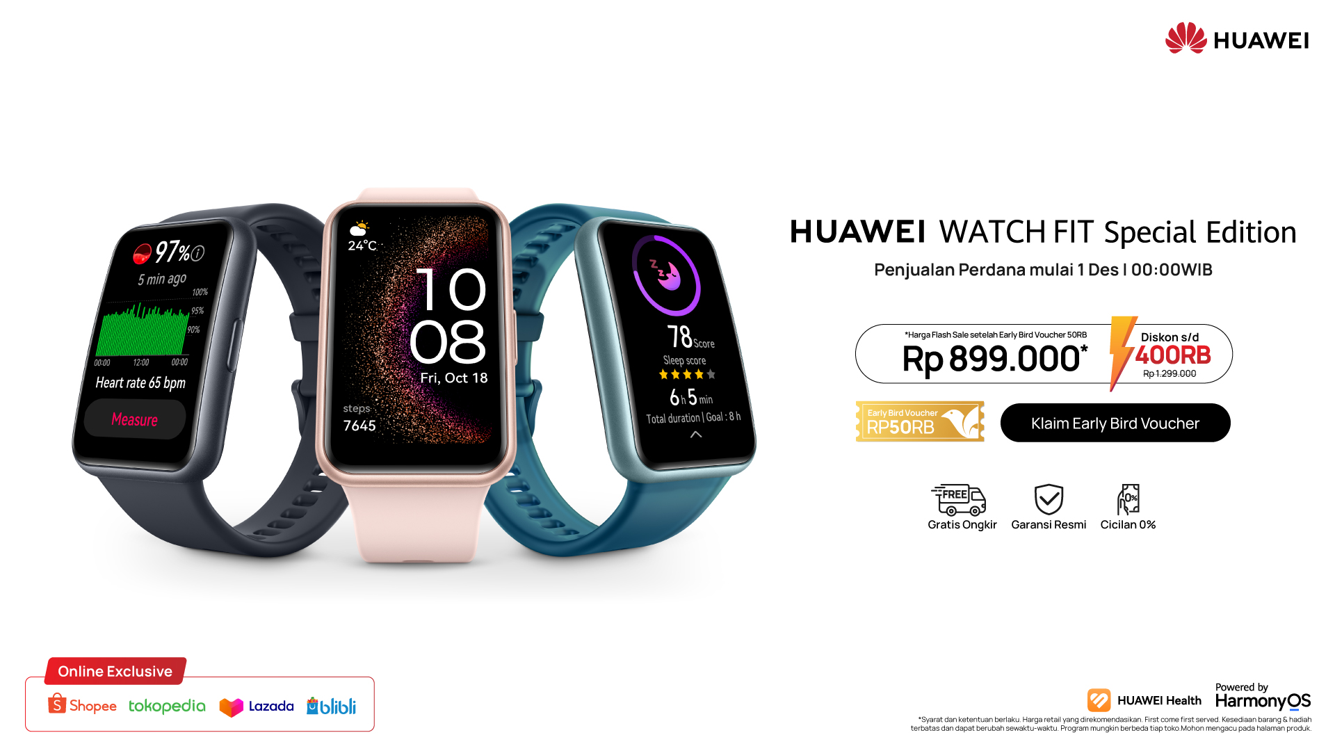 Promo Huawei Watch SE