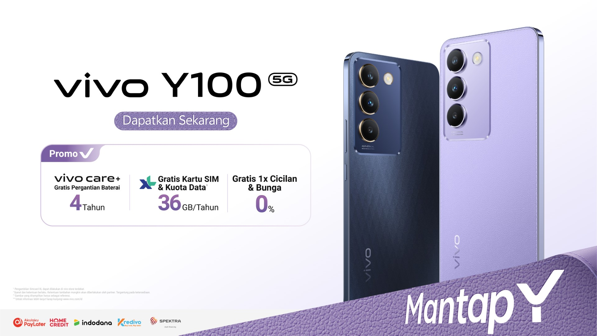 Program promo penjualan perdana vivo Y100 5G 