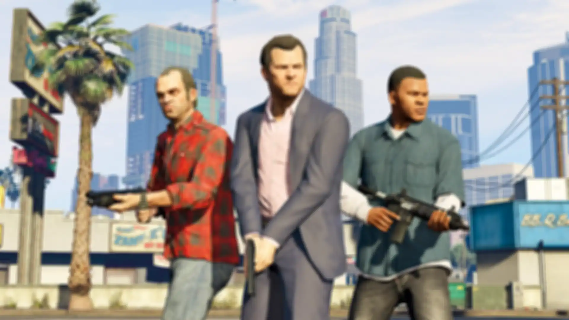 Salah satu game bertipe AAA, GTA V