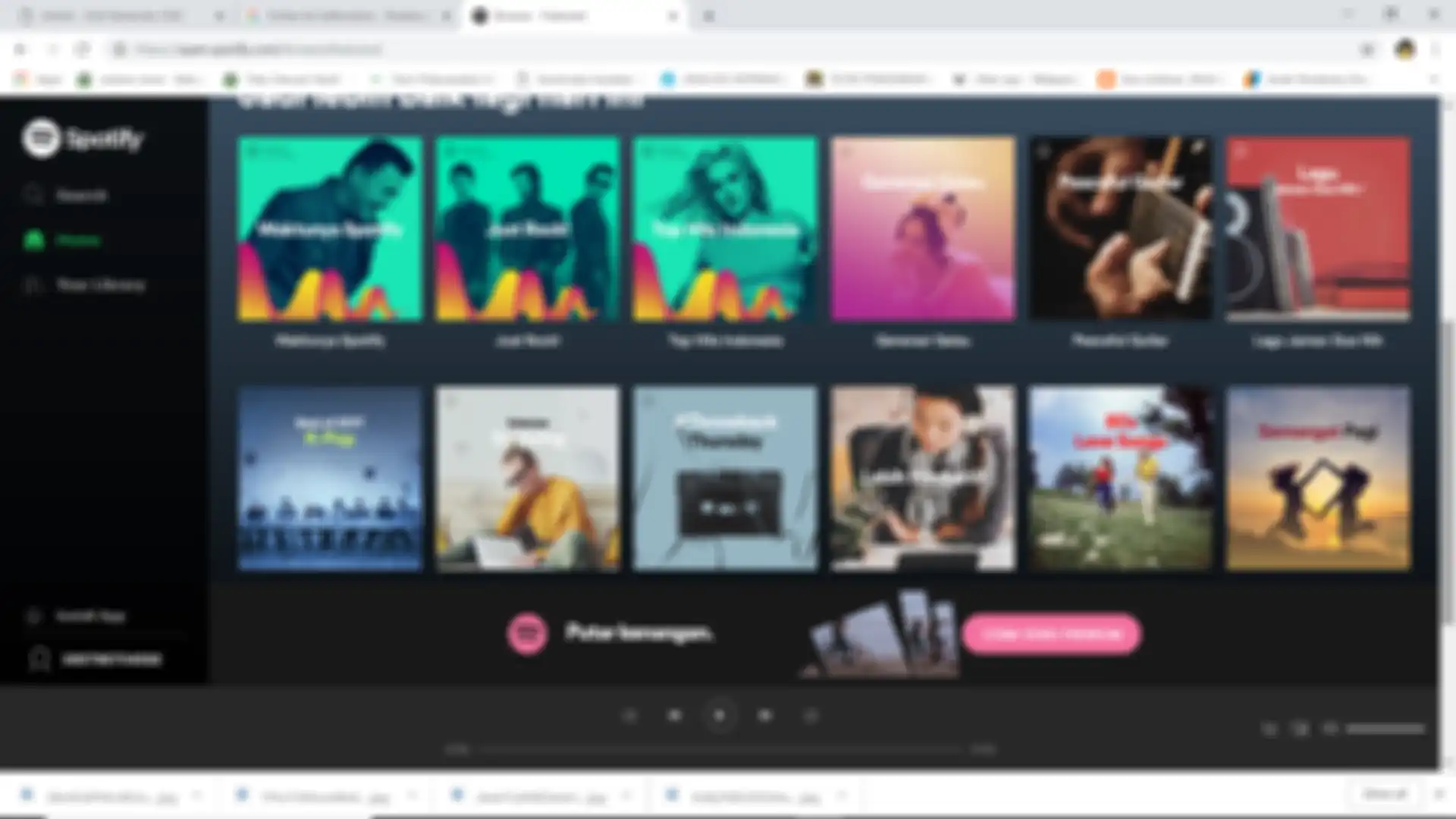 Spotify Browser