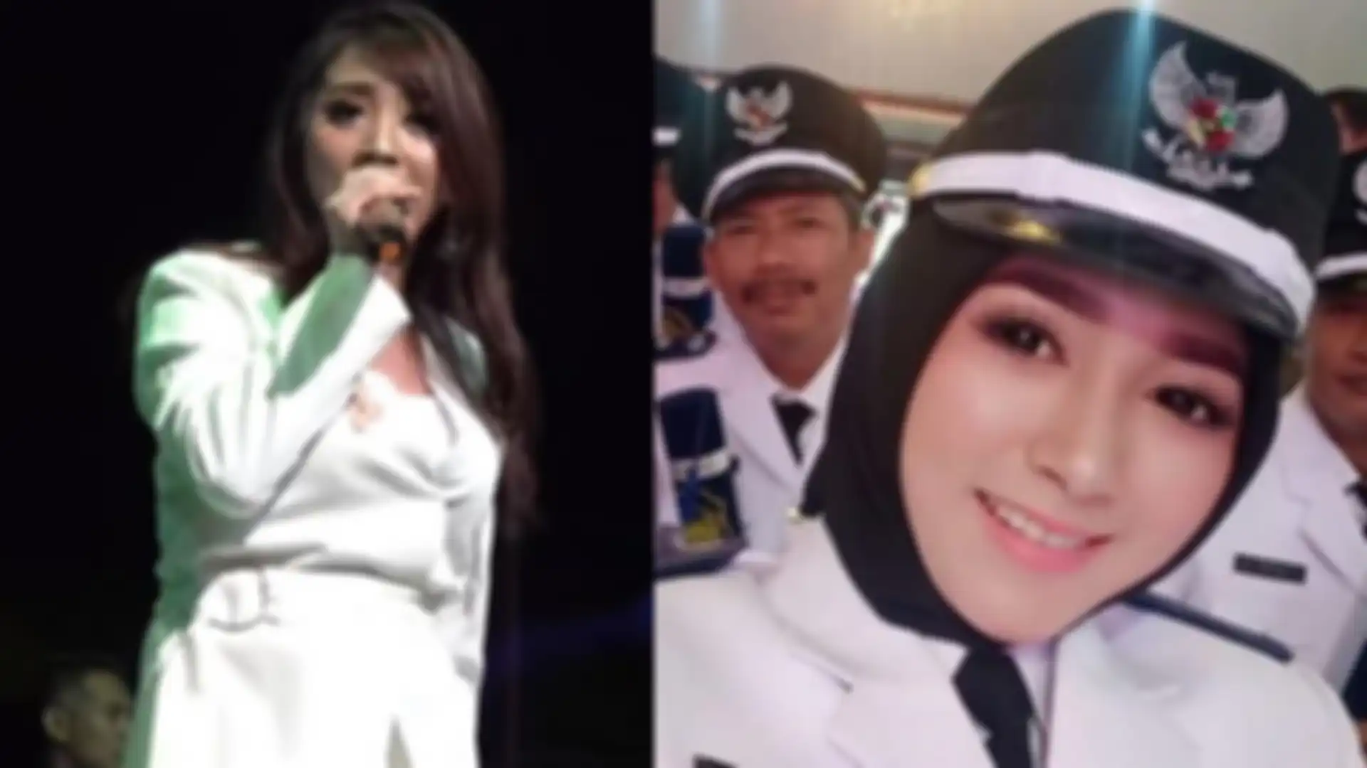 Dilantik jadi kepala desa, biduan Angeli Emitasari pun kini jadi bahan perbincangan, penampilannya saat di panggung jadi sorotan