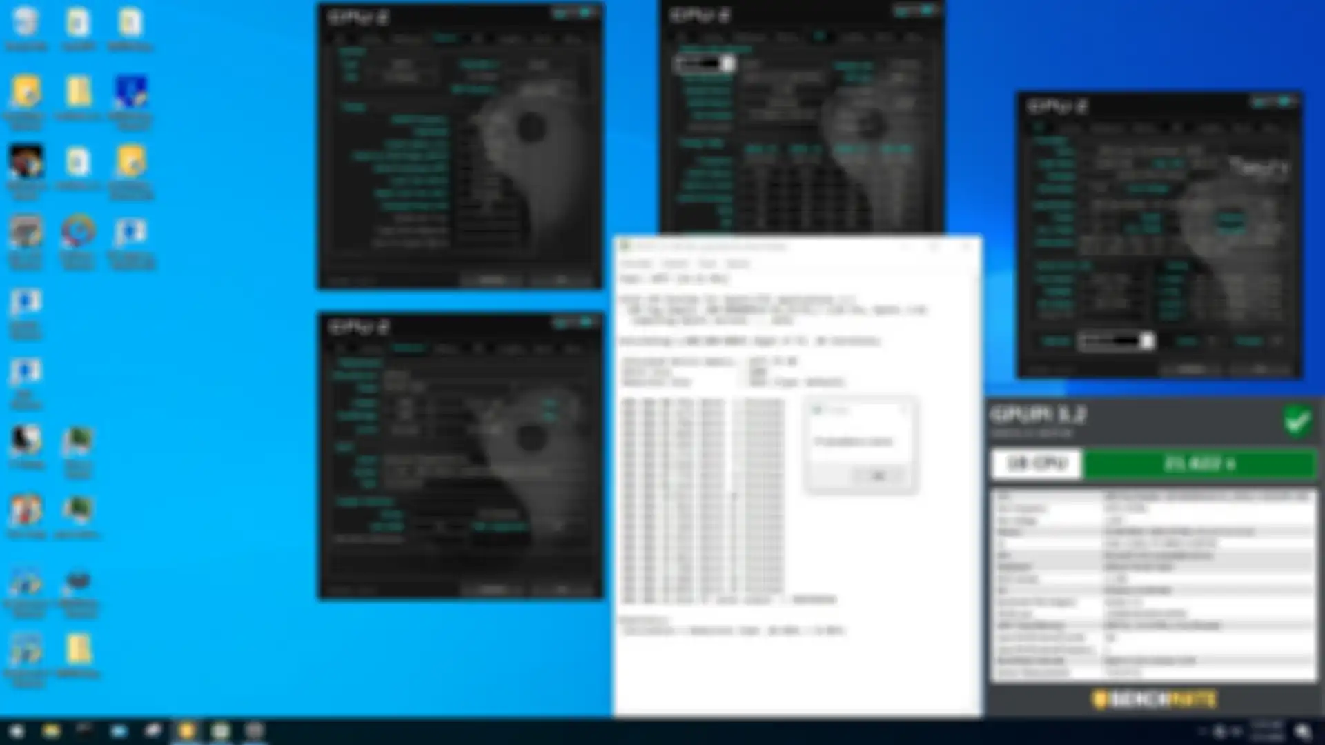 Hasil uji coba Overclock