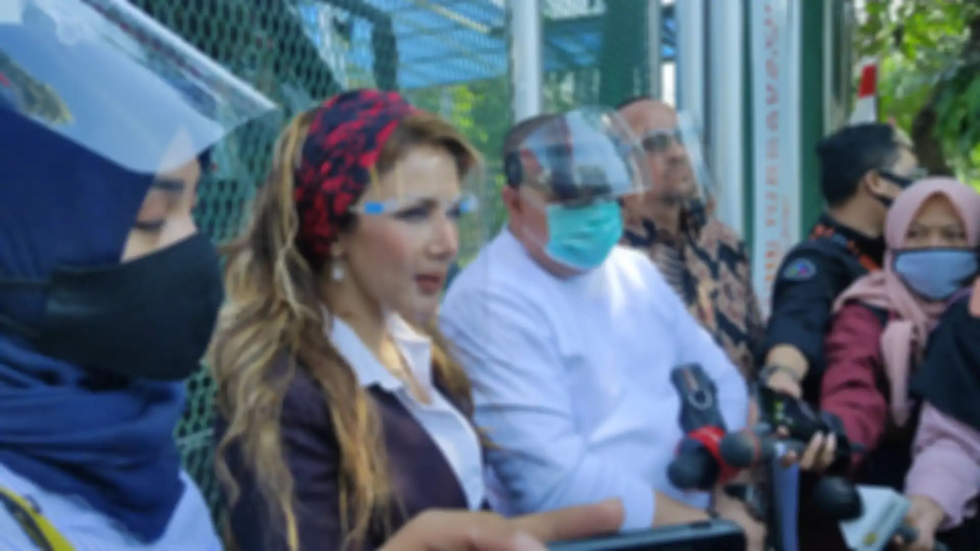 Barbie Kumalasari saat ditemui Grid.ID, di kawasan Salemba, Jakarta Pusat, Selasa (1/9/2020). 