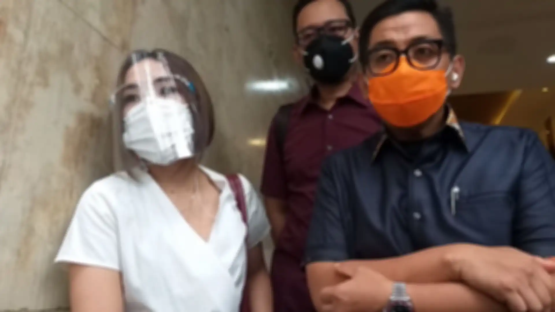 Gisella Anastasia saat Grid.ID temui di Polda Metro Jaya, Senin (1/2/2021).  