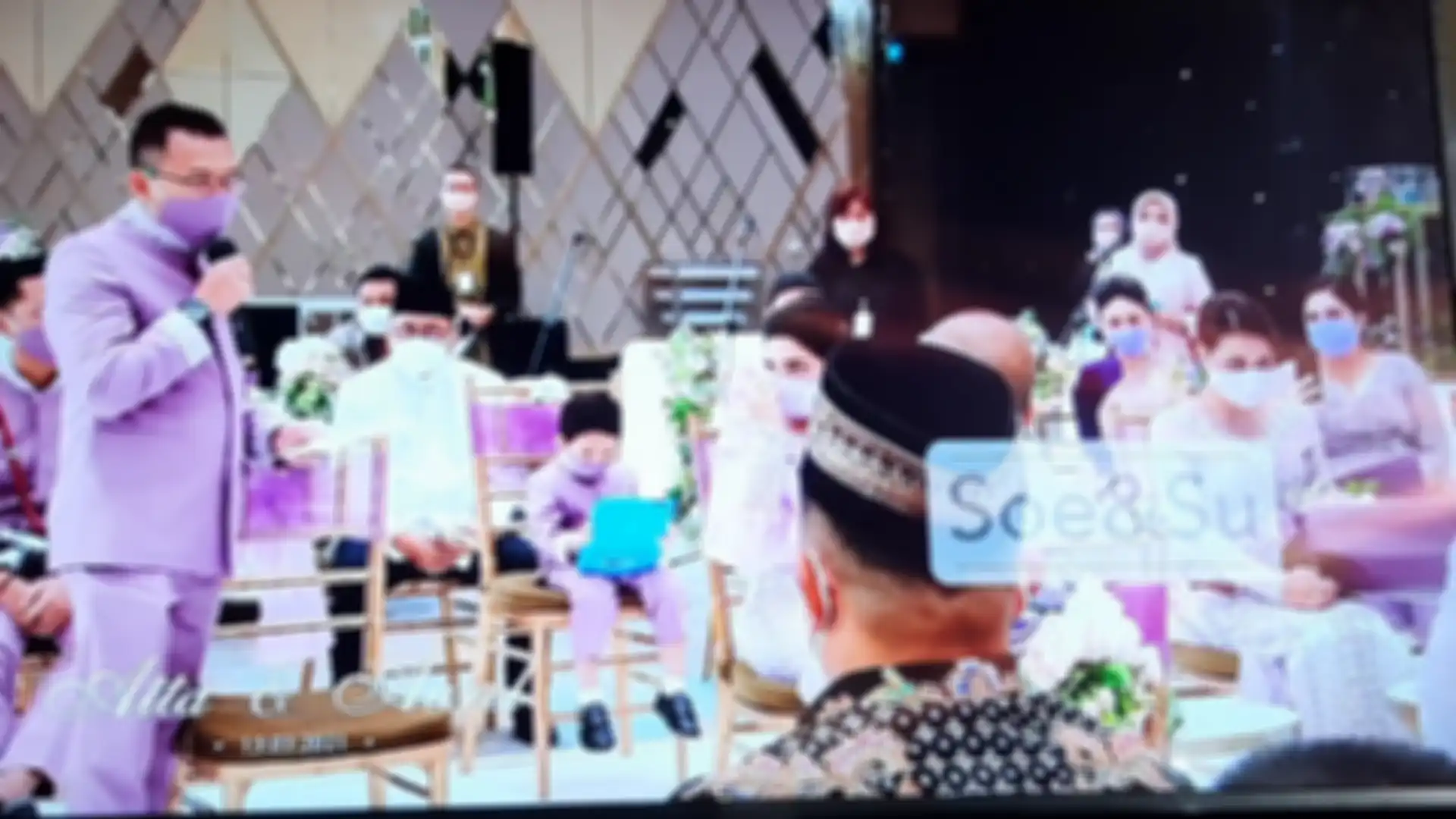 Prosesi lamaran Aurel Hermansyah dan Atta Halilintar, Sabtu (13/3/2021).