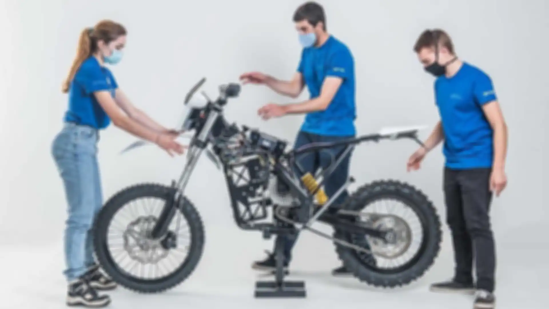 Motor listrik Dayna, dibuat khusus untuk operasi penyelamatan.