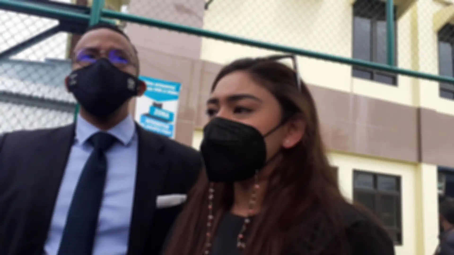 Thalita Latief usai sidang cerai di Pengadilan Agama Jakarta Pusat, Kamis (1/4/2021). 