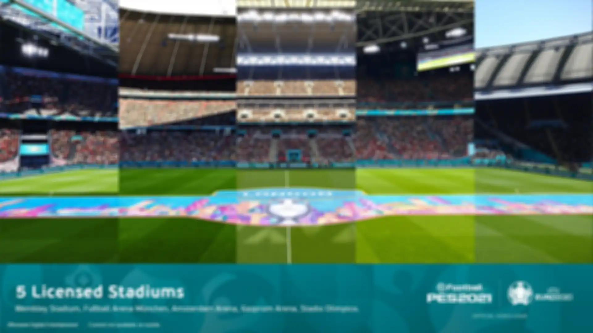 5 stadion tuan rumah EURO 2020 yang ada di update data pack 6.00 eFootball PES 2021
