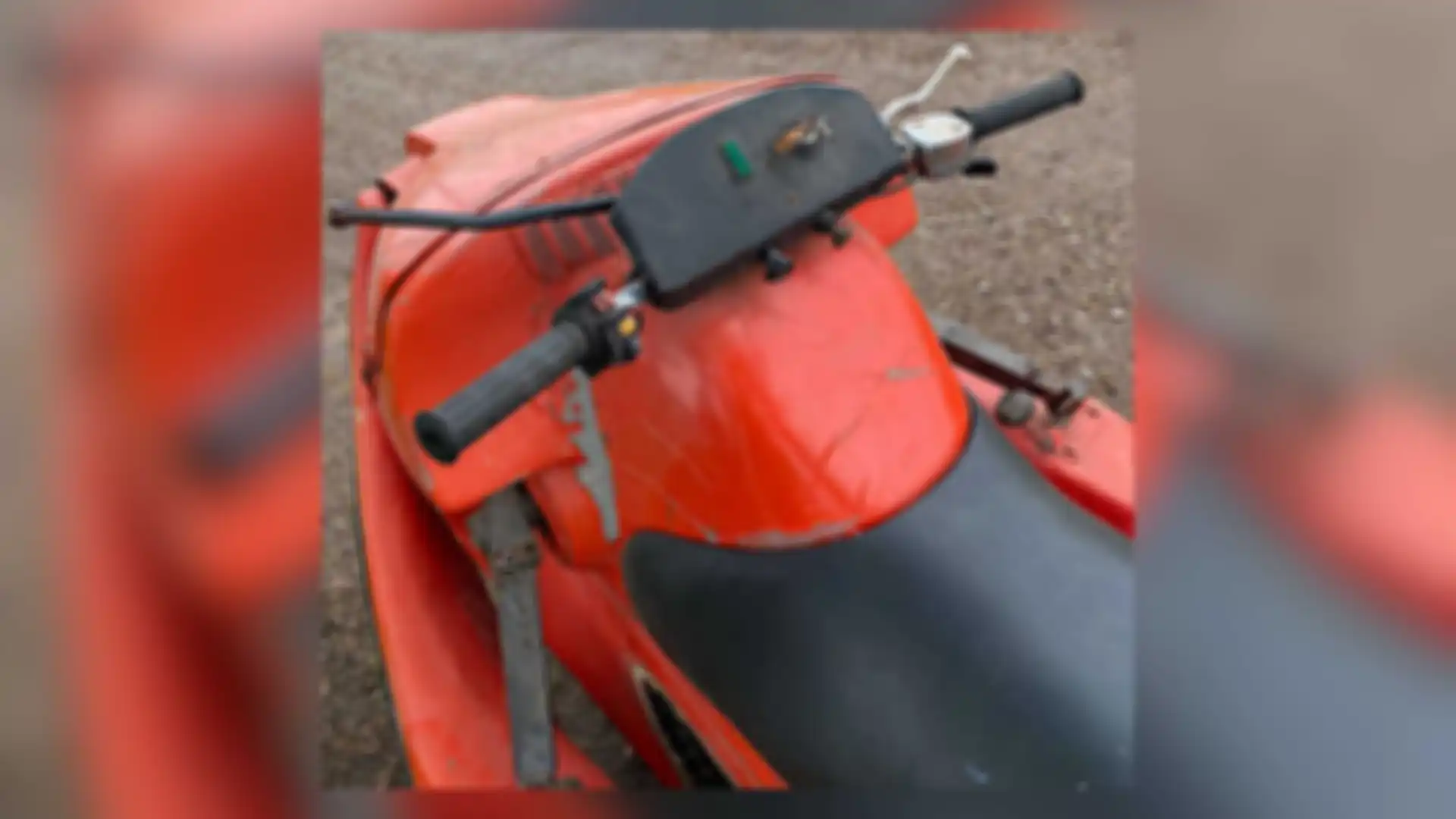 Bagian kokpit motor ATV KSM.