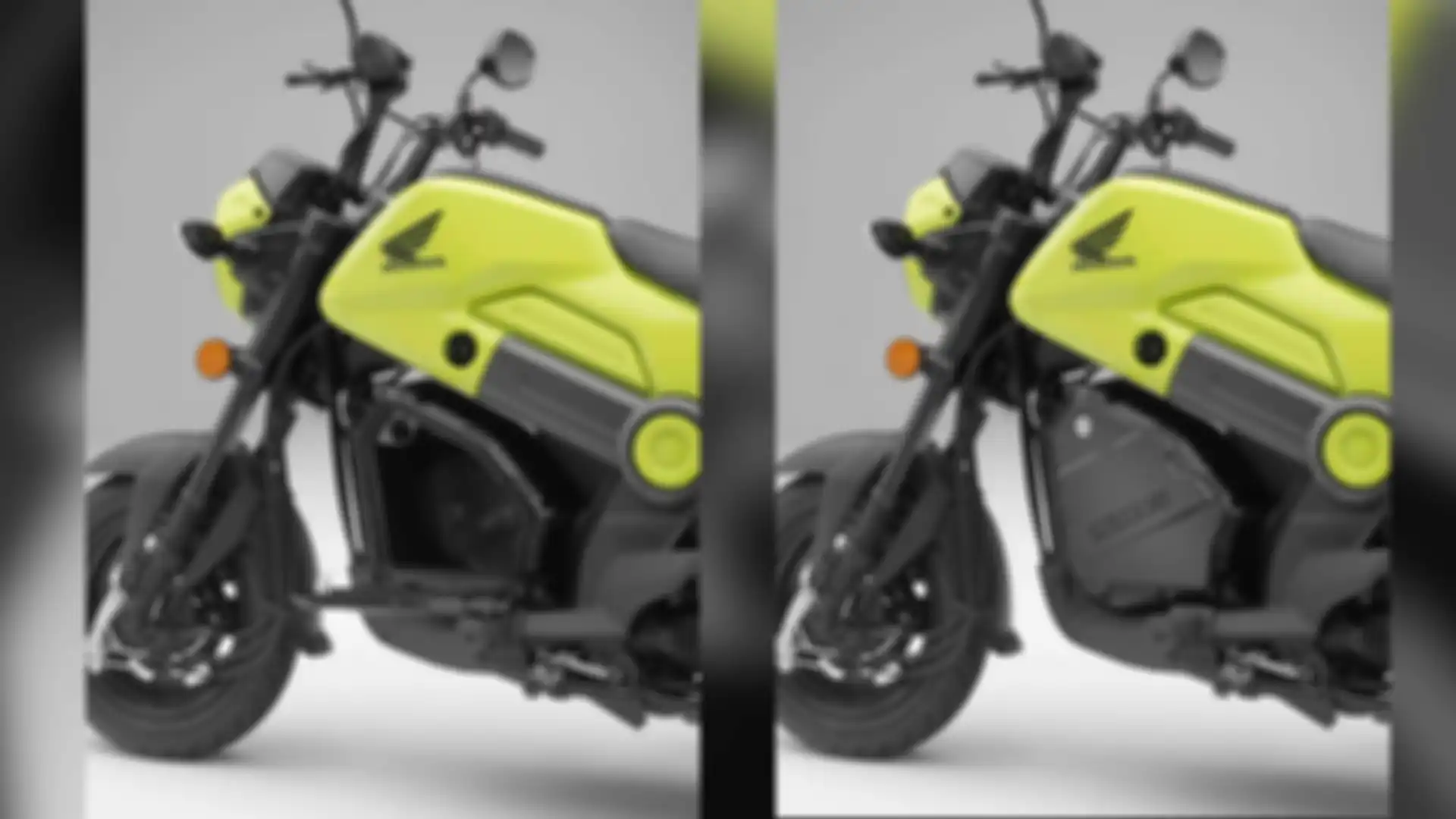 Ada bagasi kecil di Honda Navi 2022.