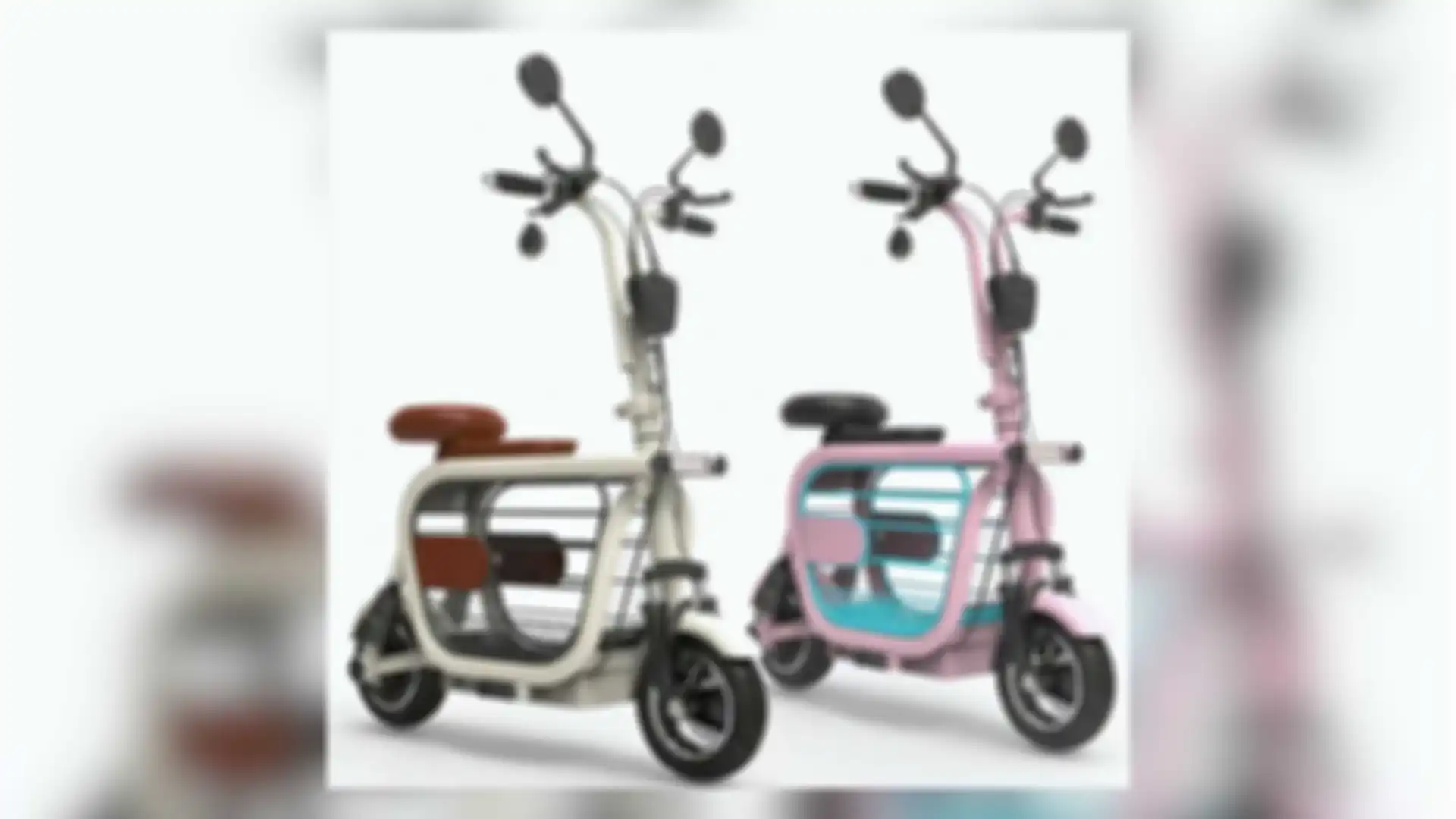 Motor listrik mini Mopet asal Jepang.