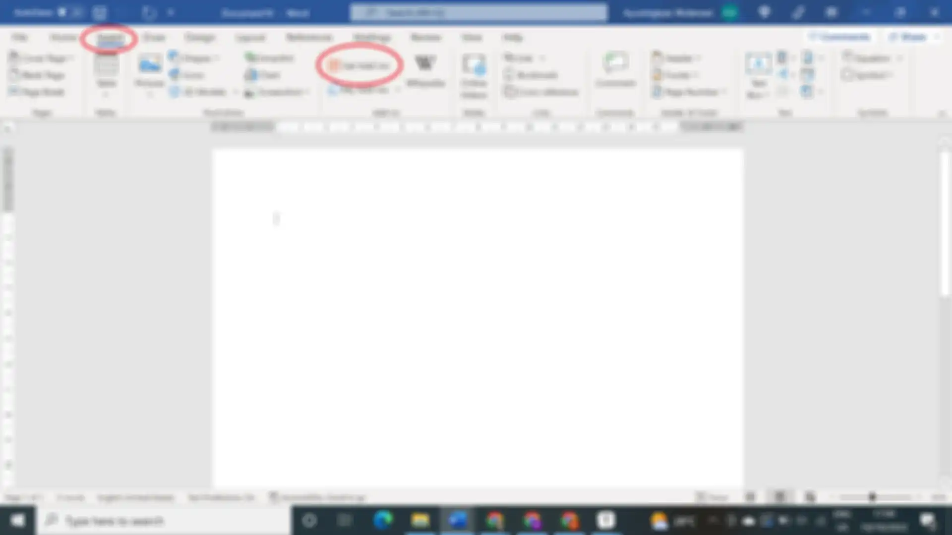 Cara membuat kode QR melalui Microsoft word