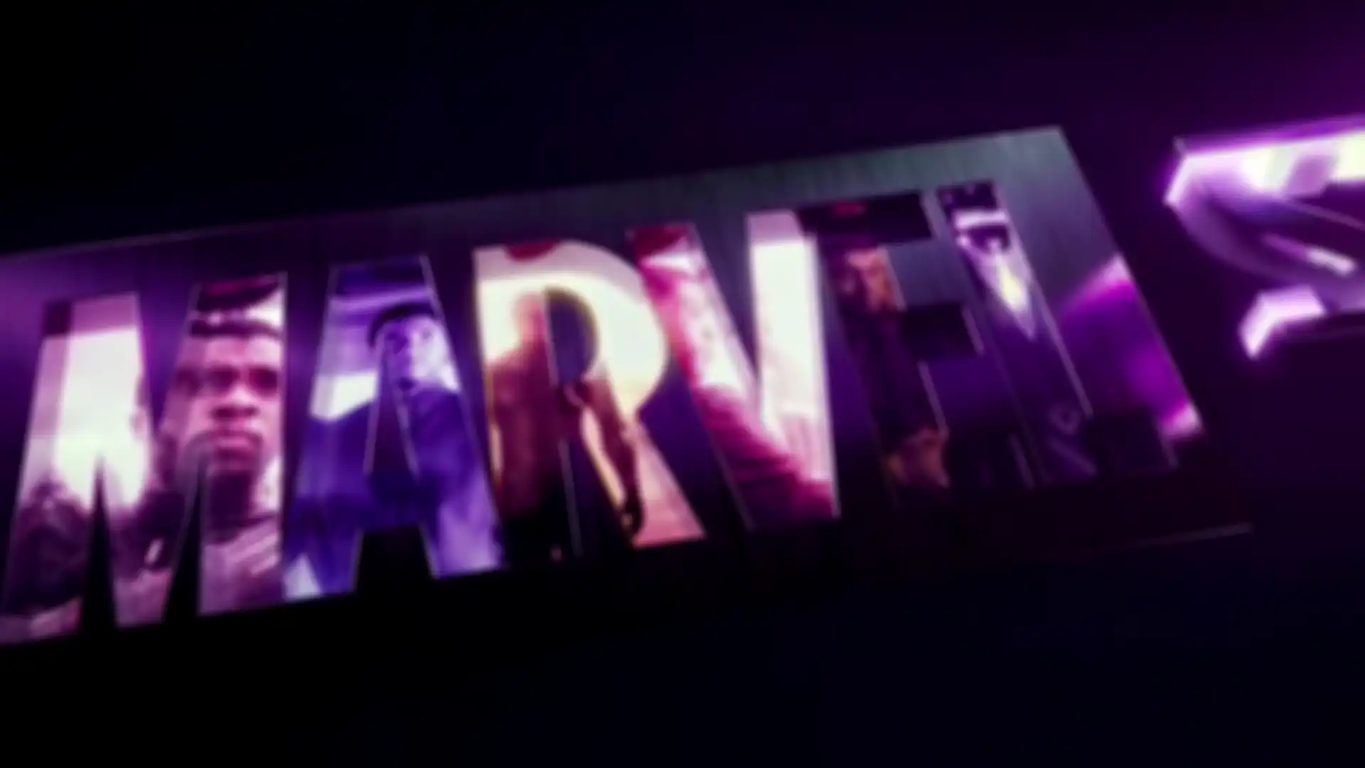 Logo Marvel tribute to Chadwick Boseman di film Black Panther: Wakanda Forever