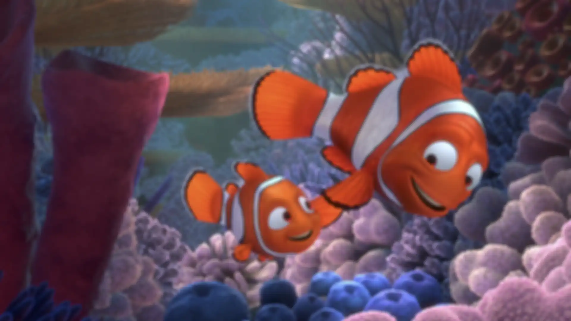 "FINDING NEMO 3D" (L-R) NEMO and MARLIN. ©2012 Disney/Pixar. All Rights Reserved.