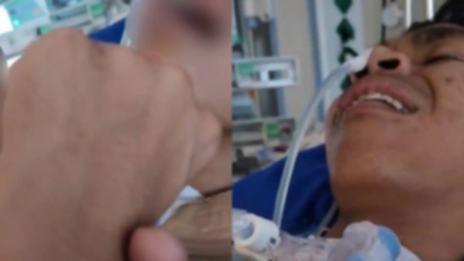 David mulai sadar, tunjukkan tangan kepal