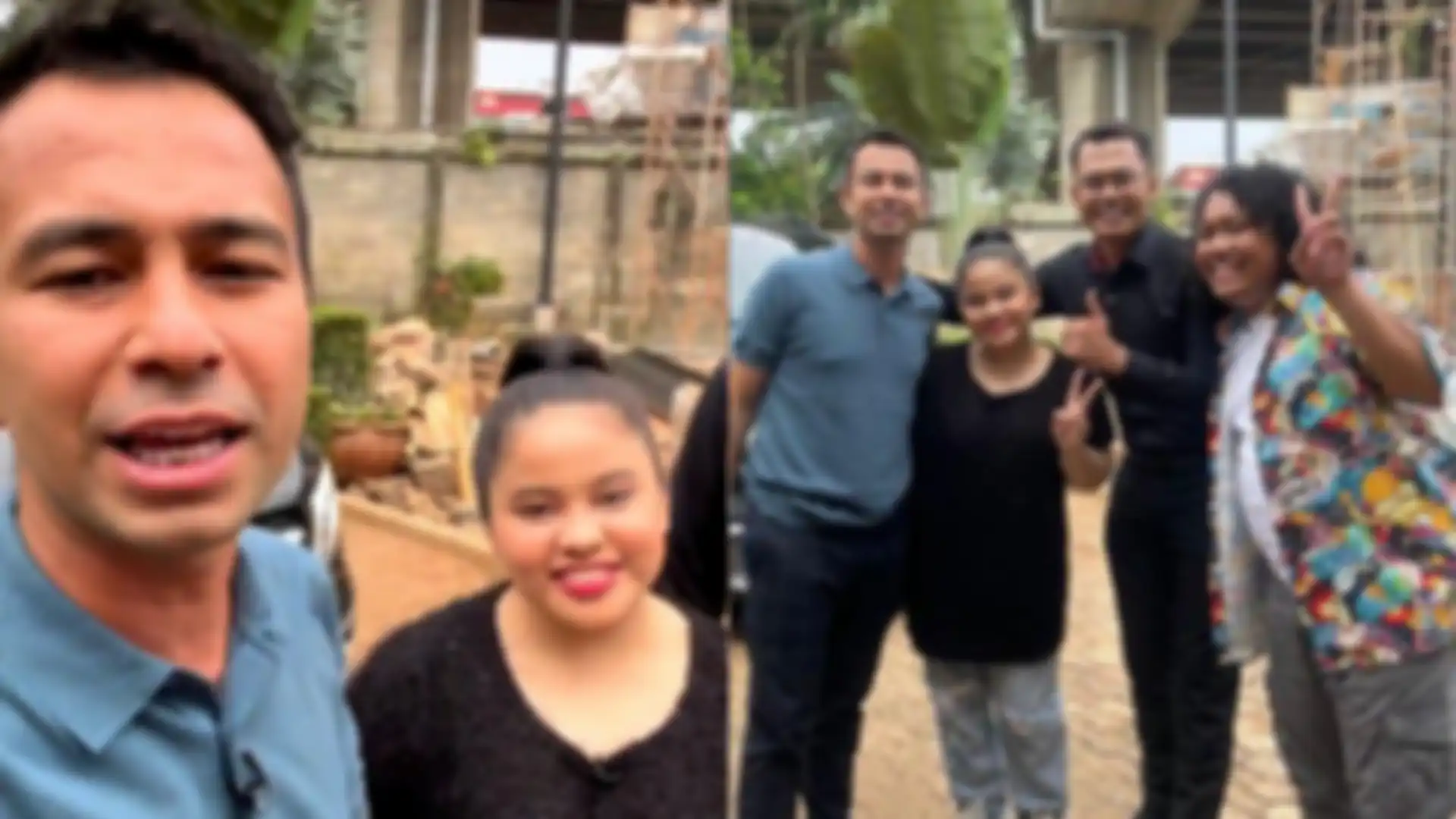 Raffi Ahmad dan Marshel Widianto bantu biayai anak tukang parkir untuk sekolah