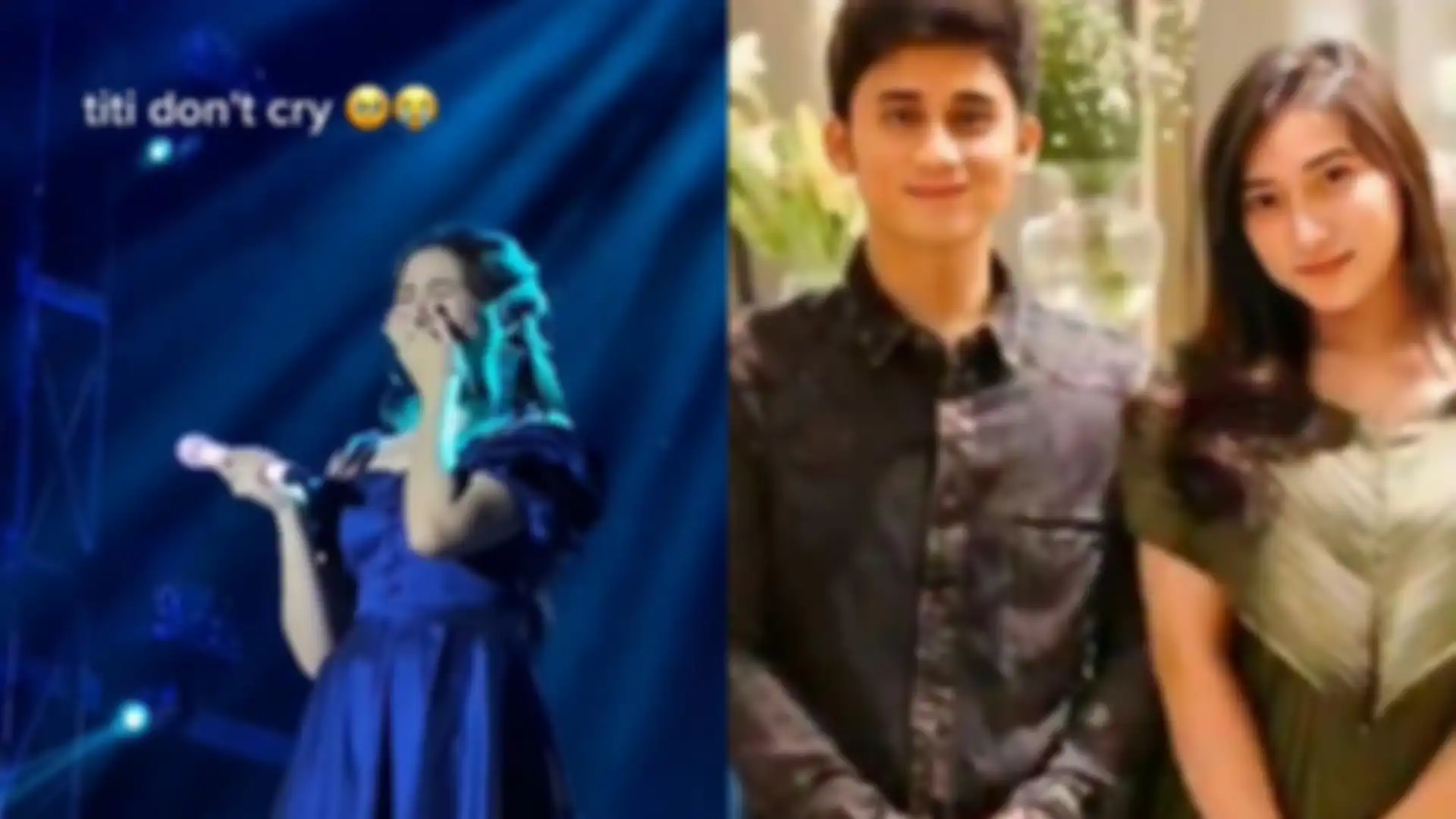 Tiara Andini kepergok menangis saat di panggung, kecewa dengan Alshad Ahmad?