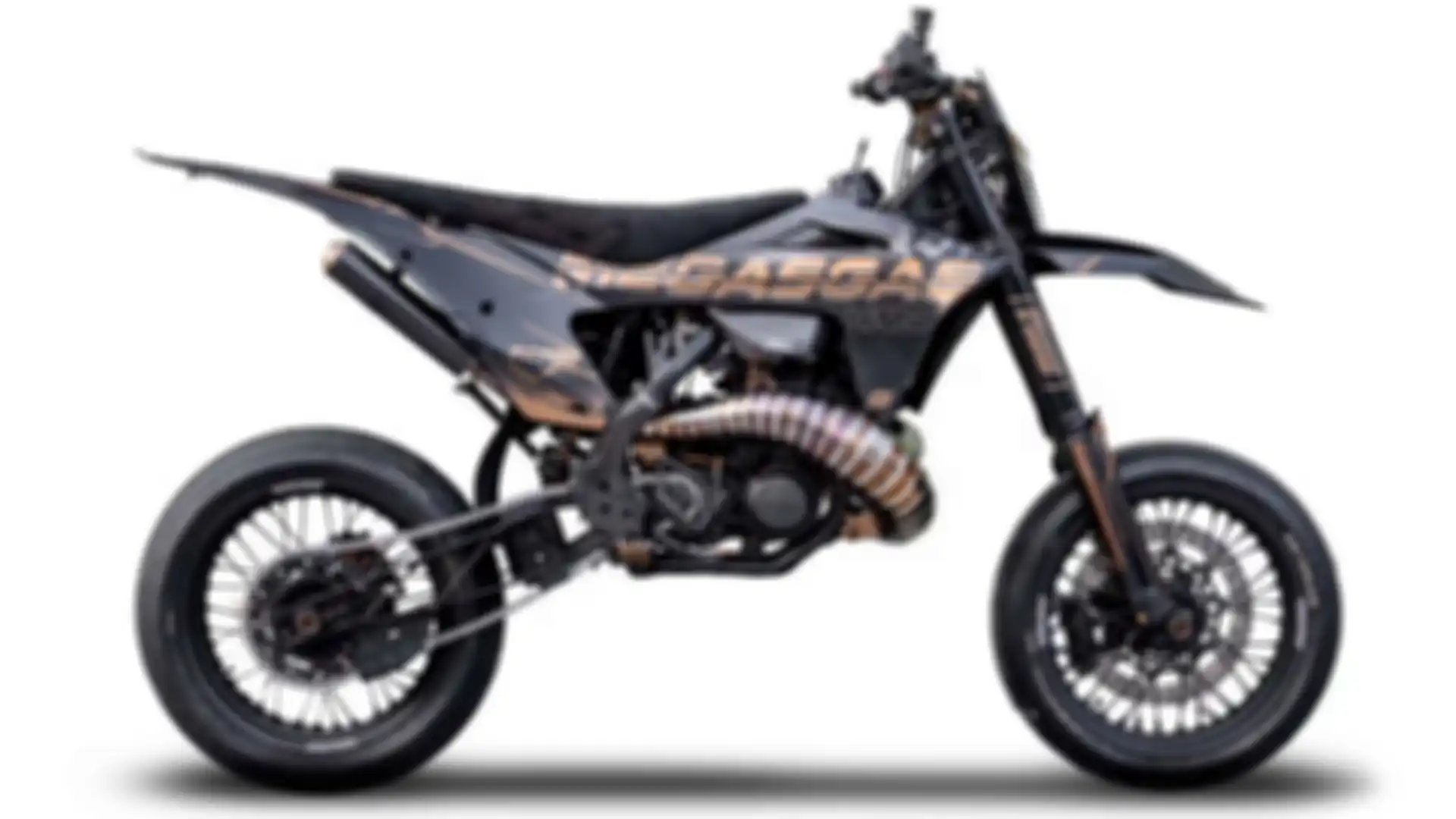 Supermoto garapan Sib Mustard, punggawa Haisl Shop asal Jerman.