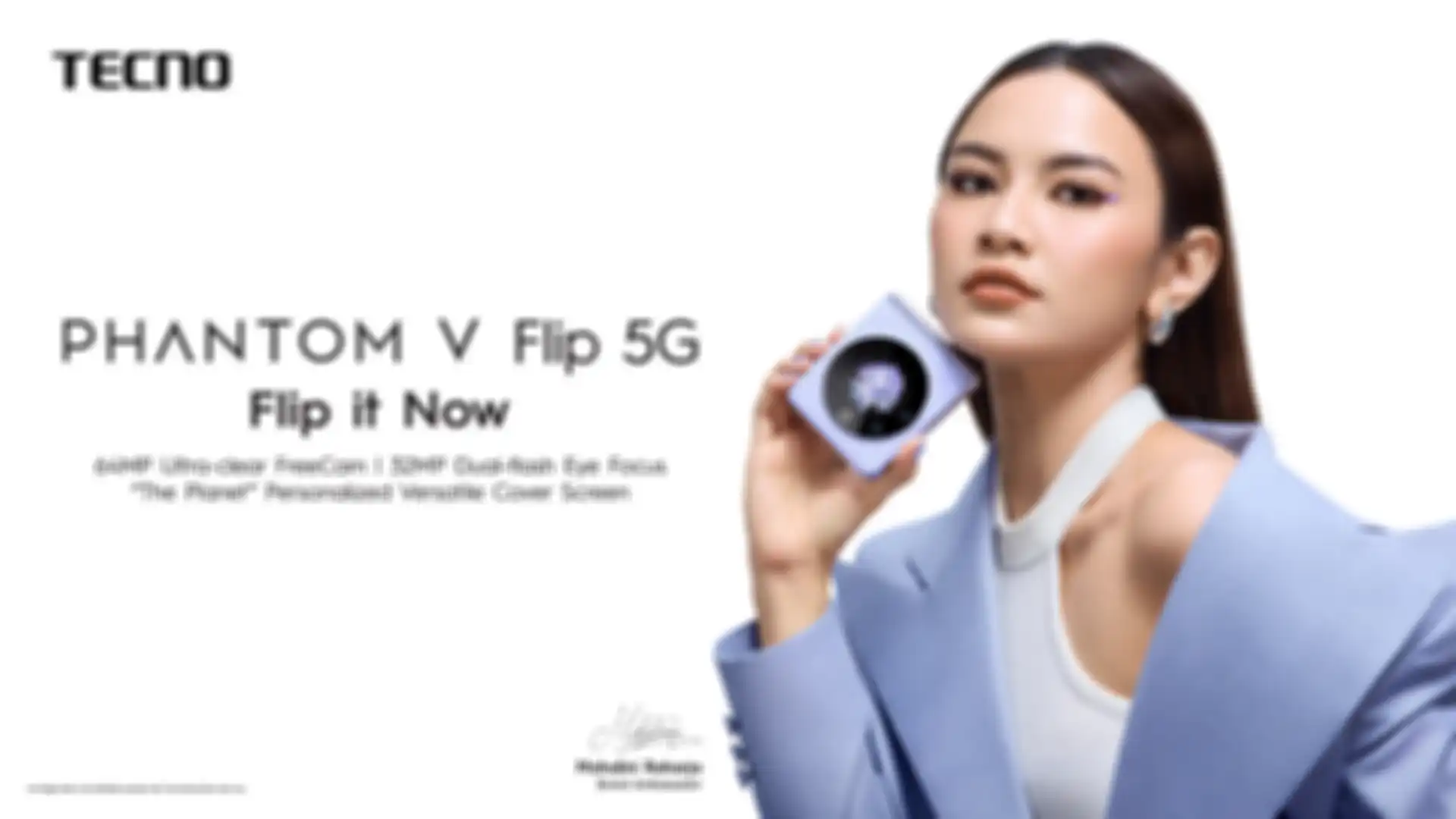 Penjualan perdana Tecno Phantom V Flip
