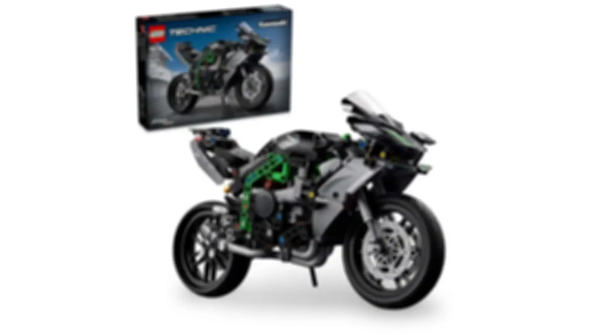 LEGO Technic Kawasaki Ninja H2R akan dirilis Maret 2024.
