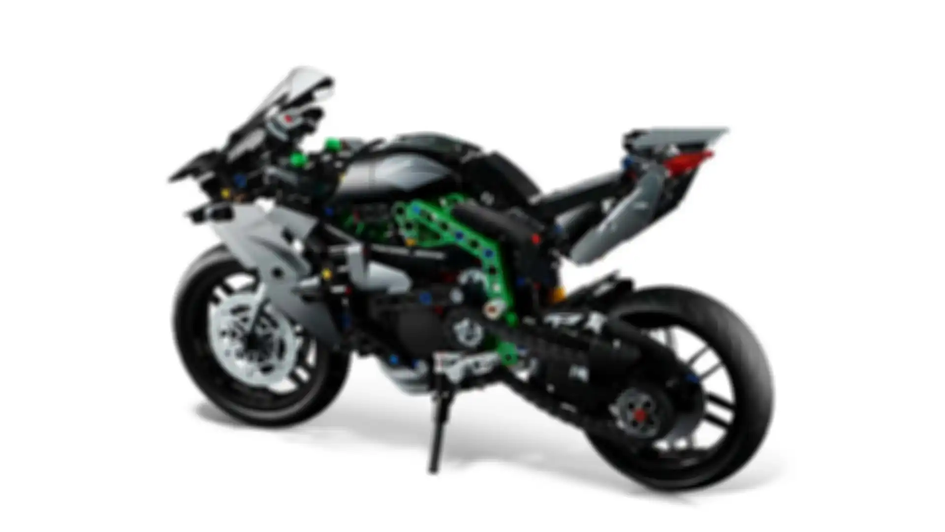 LEGO Technic Kawasaki Ninja H2R dijual Rp 1,3 jutaan.