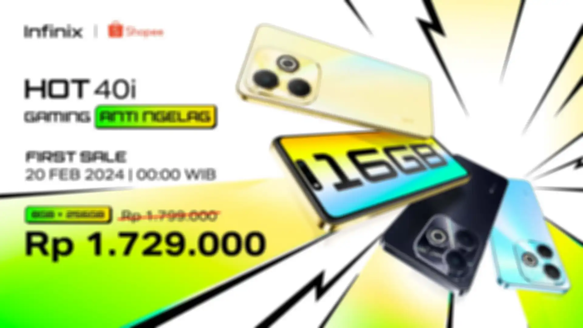 promo Infinix hot 40i