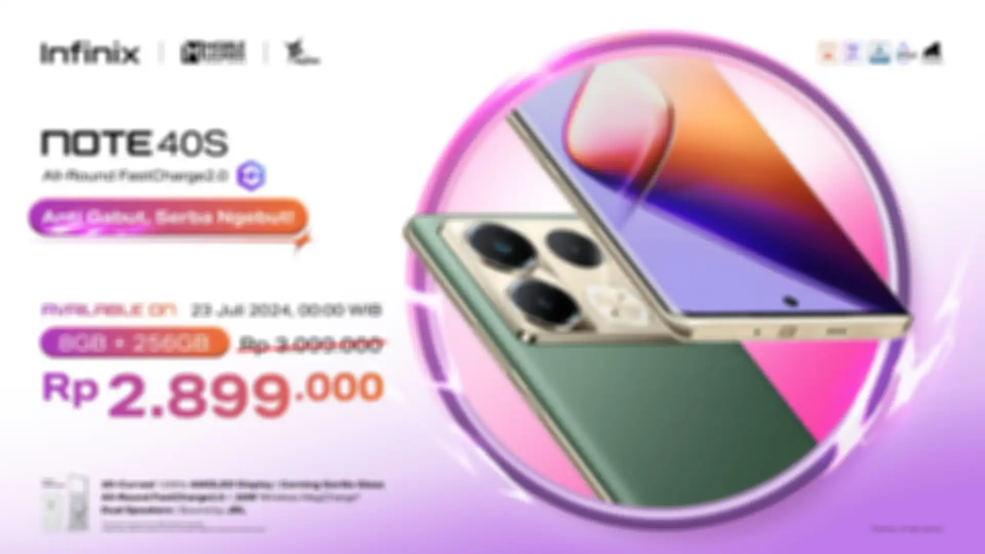 harga Infinix note 40s