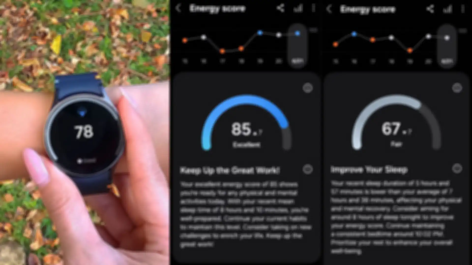 Fitur Energy Score di Galaxy Buds3 Pro