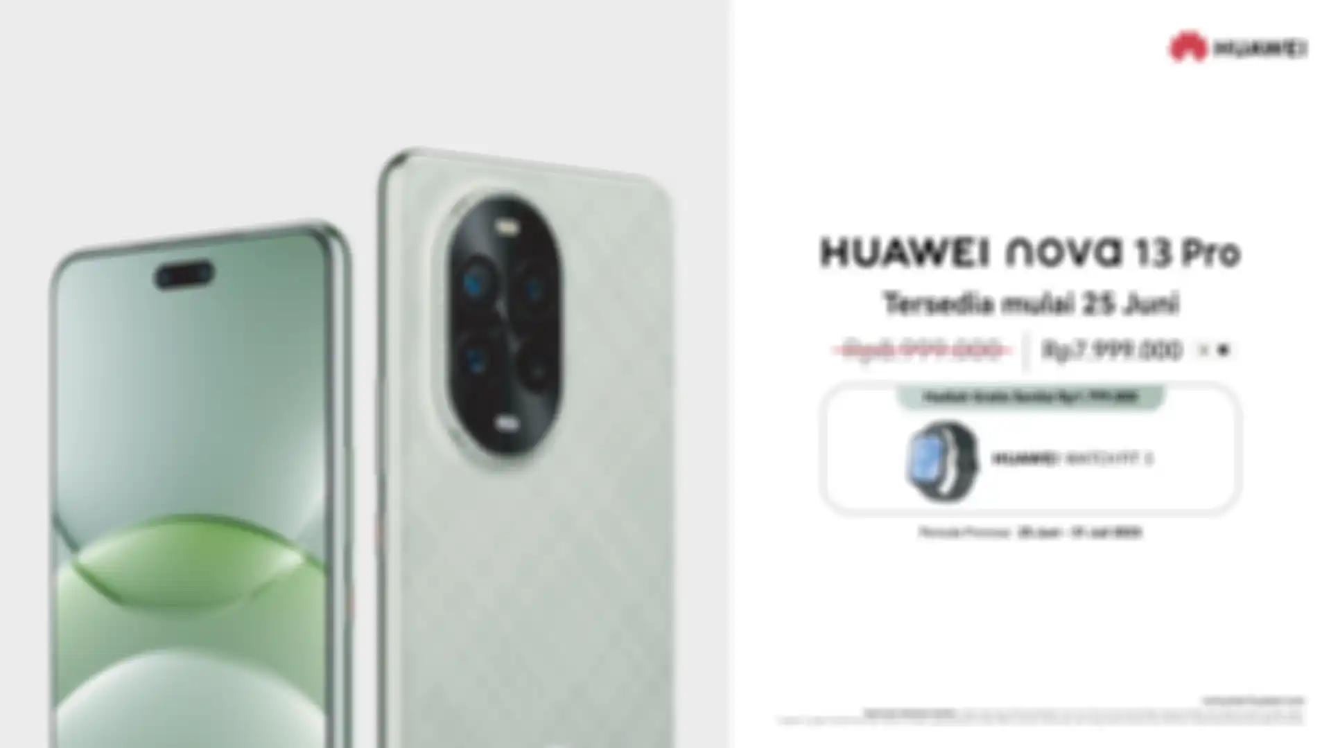 Harga dan promo Huawei Nova 13 Pro
