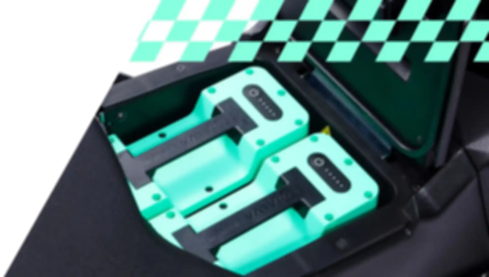 Baterai motor listrik Alva Cervo Q.