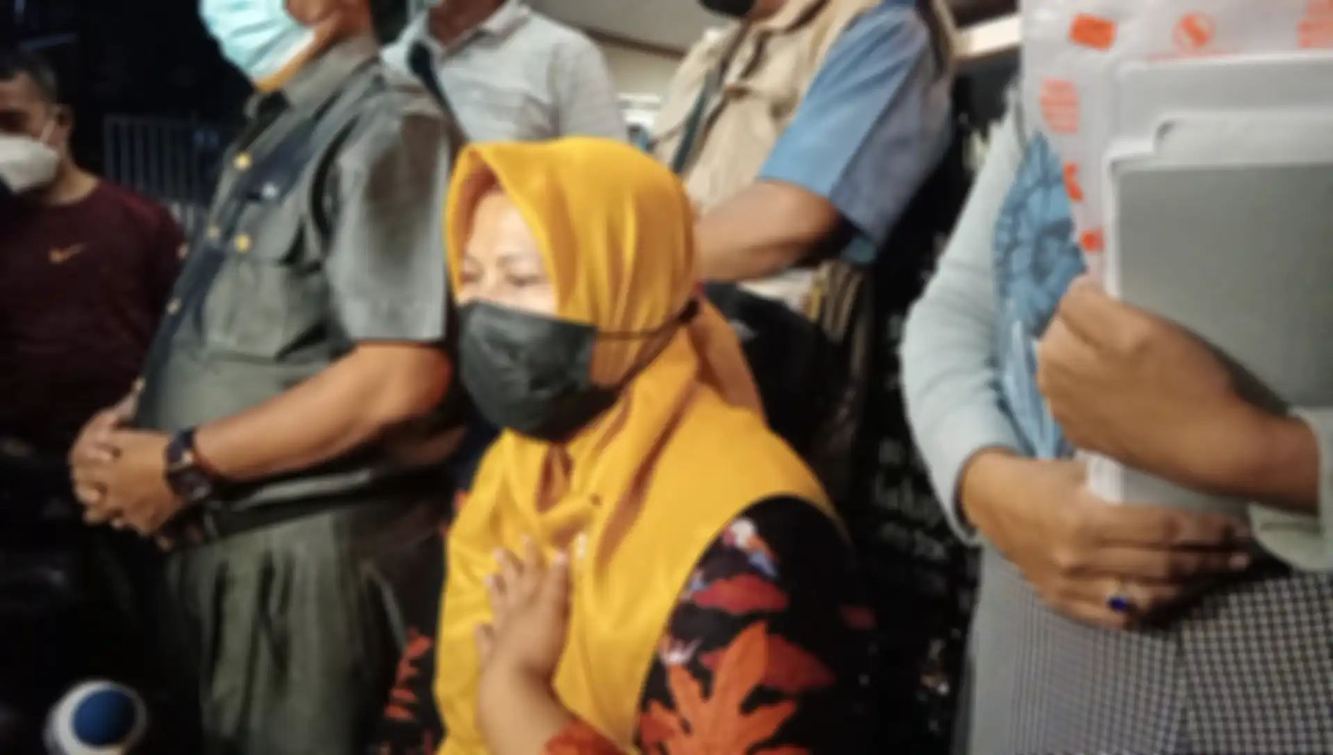 Agustin, salah satu korban anak Nia Daniaty, Olivia Nathania saat ditemui Grid.ID di kawasan Cilandak, Jakarta Selatan, Senin (27/9/2021).