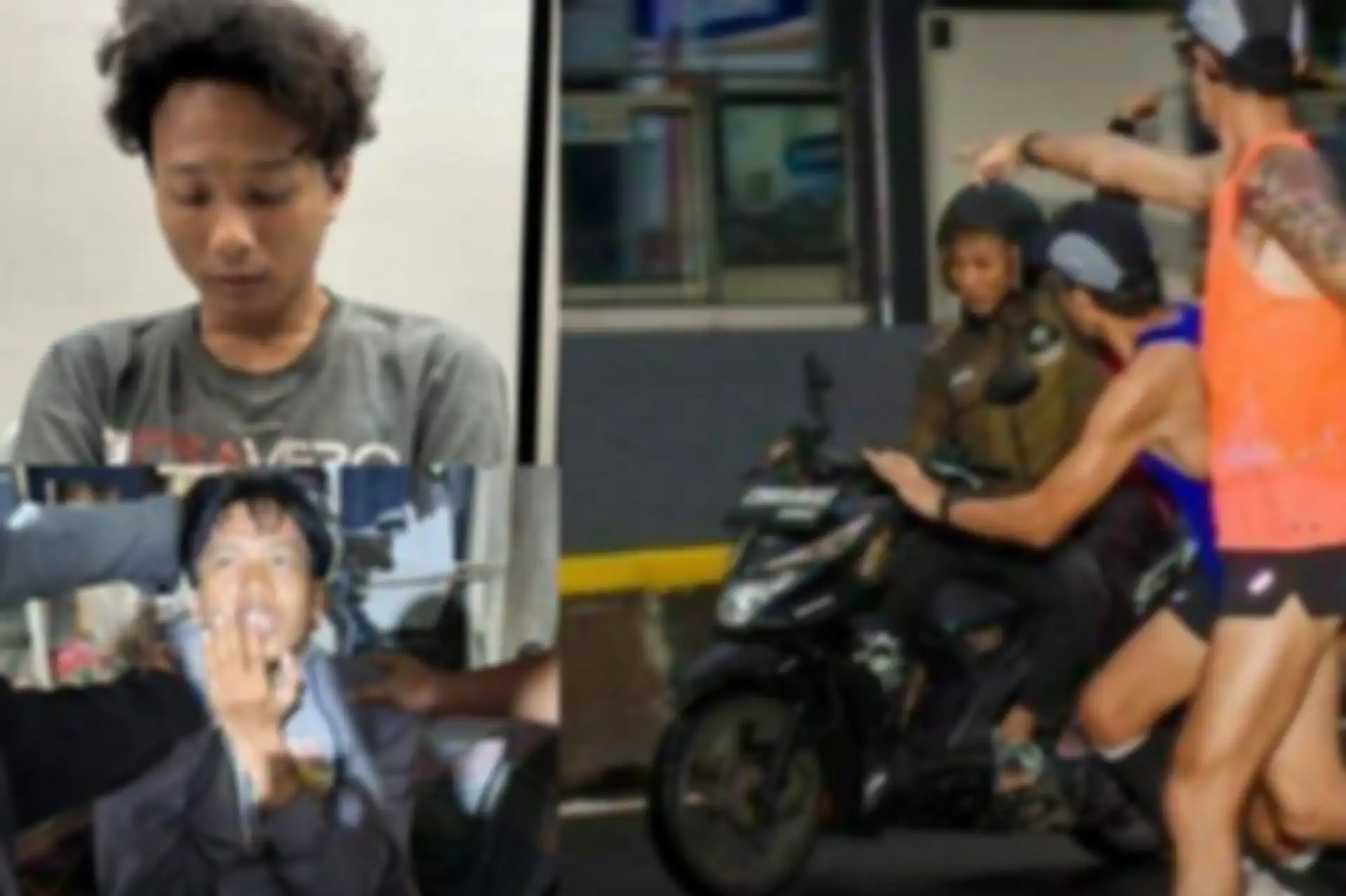 Pelaku inisial U dan MR berhasil ditangkap polisi.