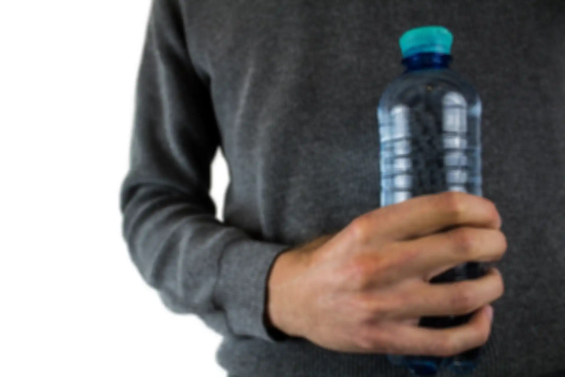 Ilustrasi botol plastik