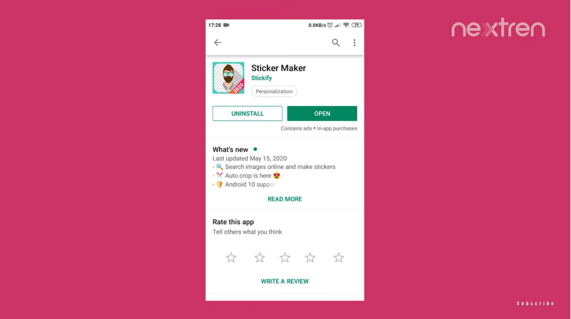 Ilustrasi cara membuat stiker WhatsApp.