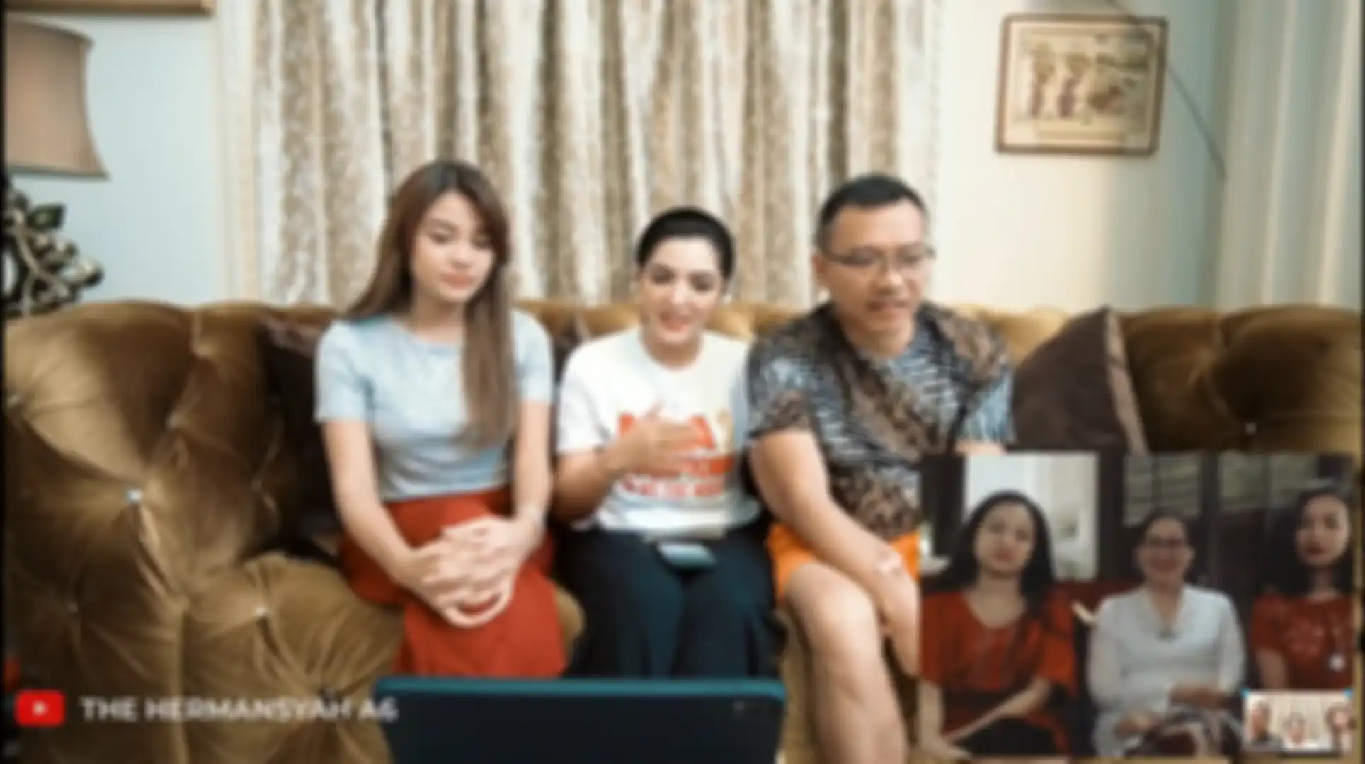 Anang Hermansyah video call dengan pasien 01, 02, dan 03 yang menceritakan proses penyembuhan