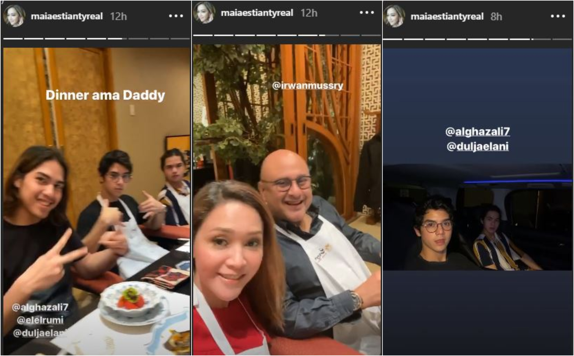 Unggahan Maia Estianty sehari sebelum Ahmad Dhani bebas dari penjara.