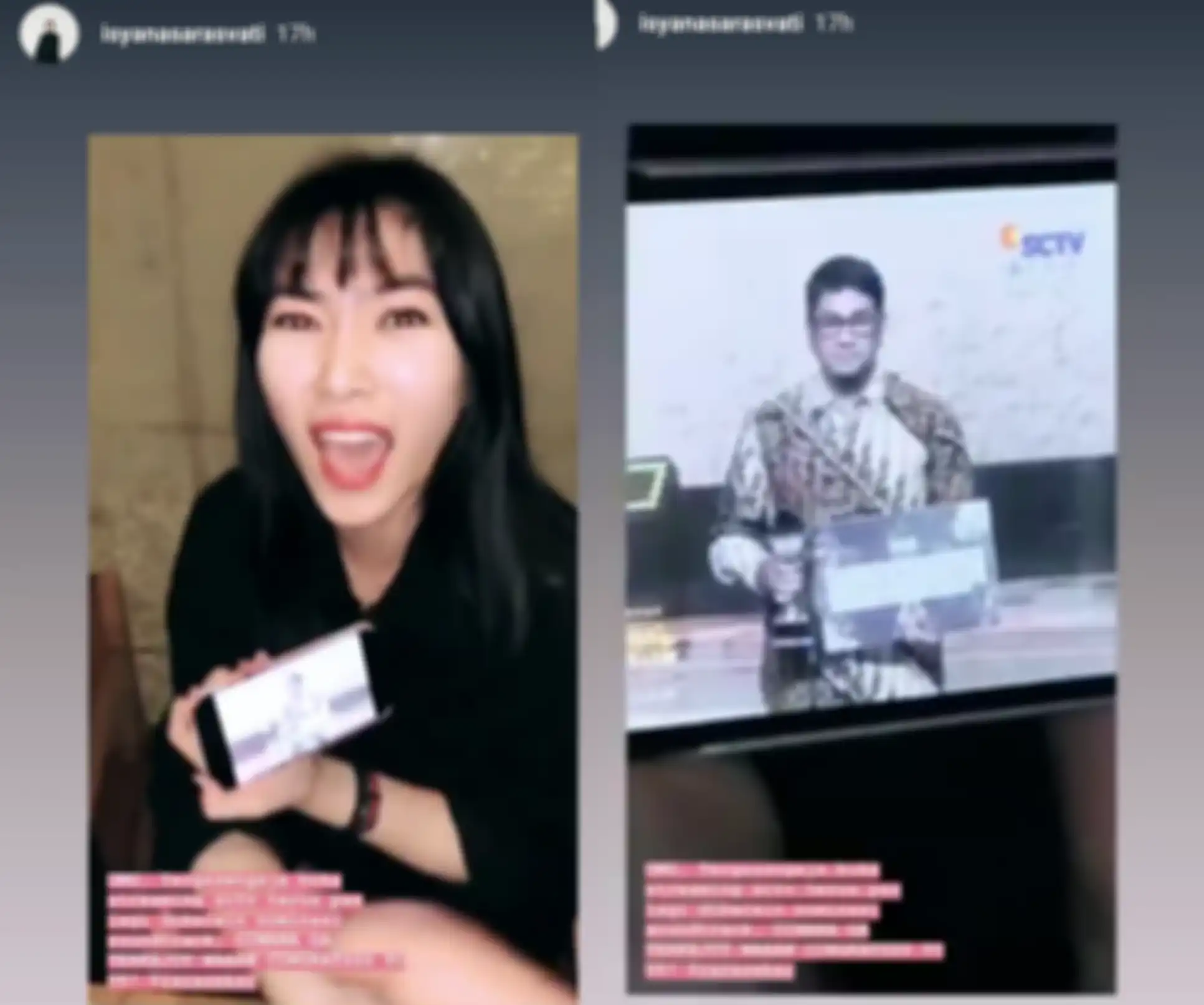 Aksi Isyana live streaming IBOMA 2019