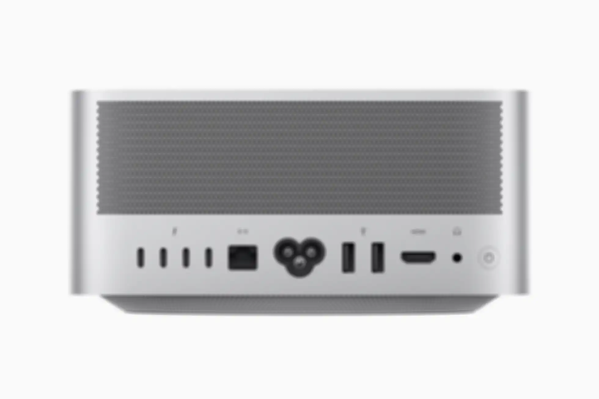 Bagian belakang Mac Studio