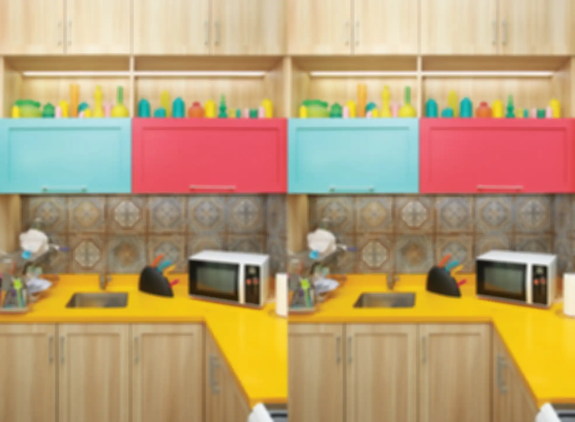 Cerianya Dapur Sehat Warna - Warni Makin Menarik Pemilik Rumah