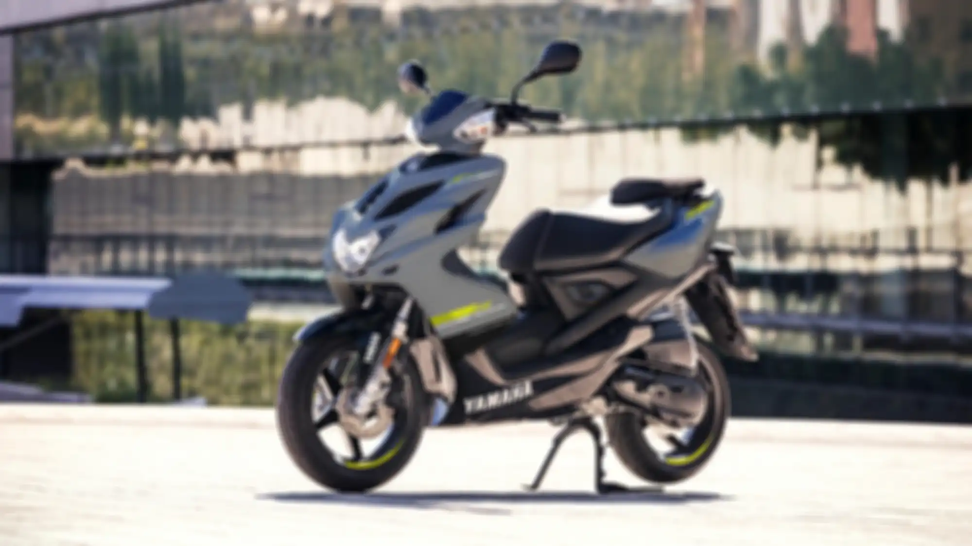 Tampilan Yamaha Aerox 4 di Swiss