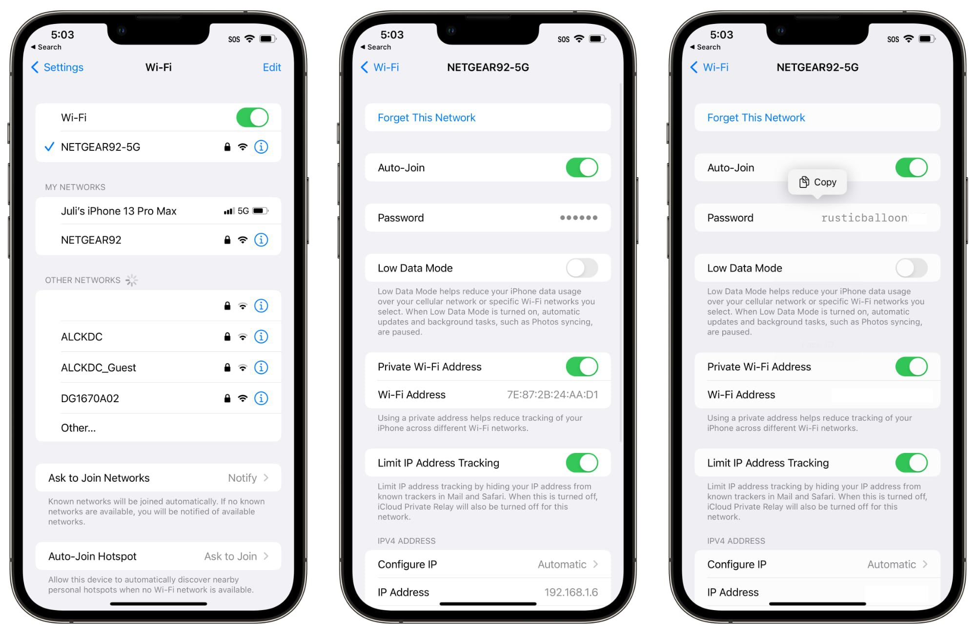 Cara melihat password WiFi di iPhone iOS 16