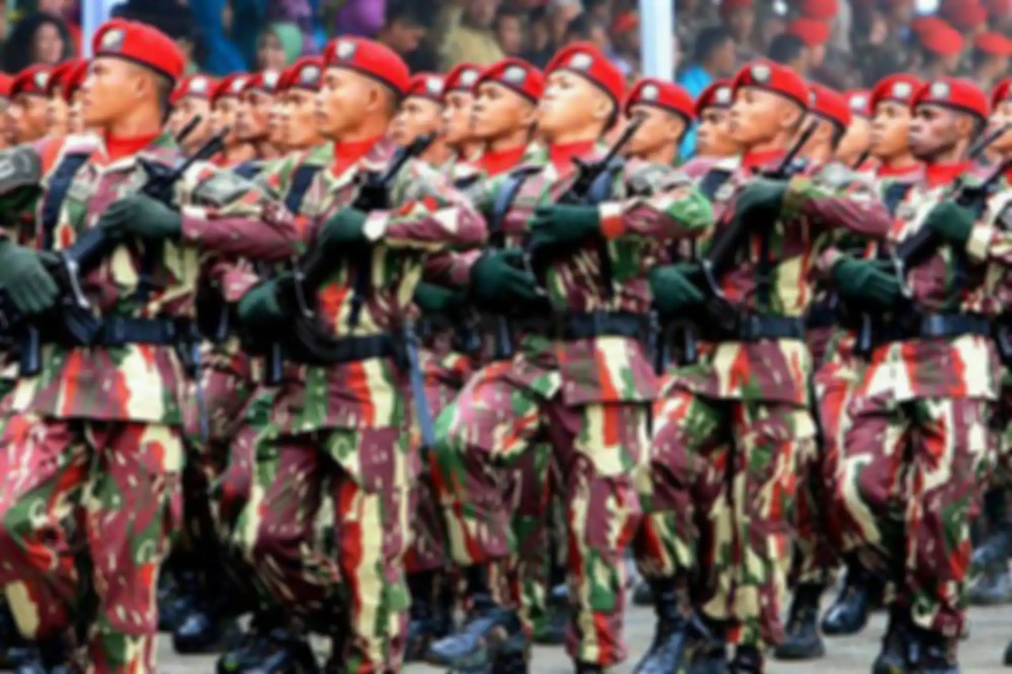 Ilustrasi Kopassus TNI AD. Remaja ini datang mendaftar tentara dengan rambut gondrong. Begini jadinya saat bertemu anggota TNI.