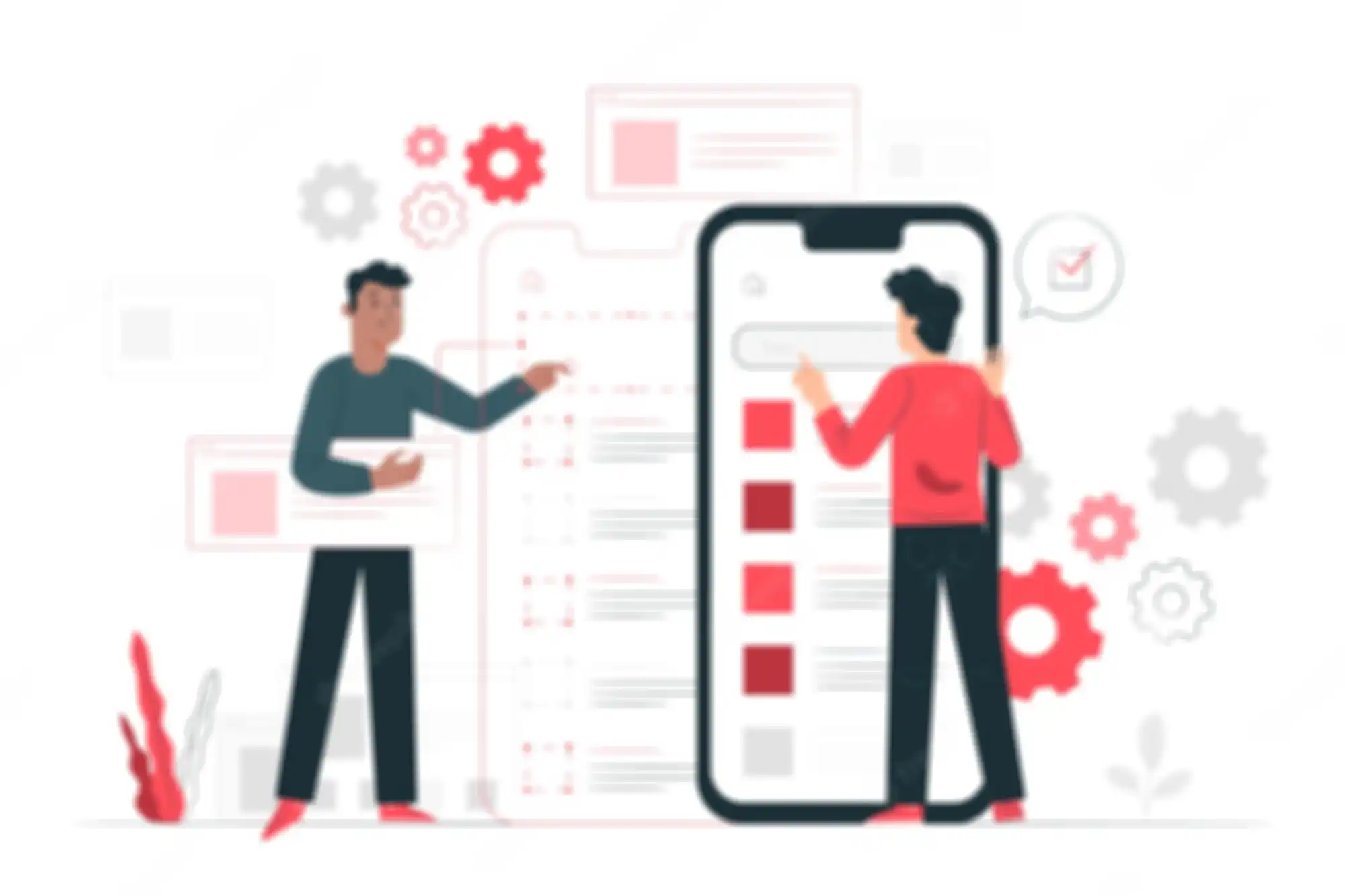 Ilustrasi skill di bidang Experience (UX) dan User Interface (UI)